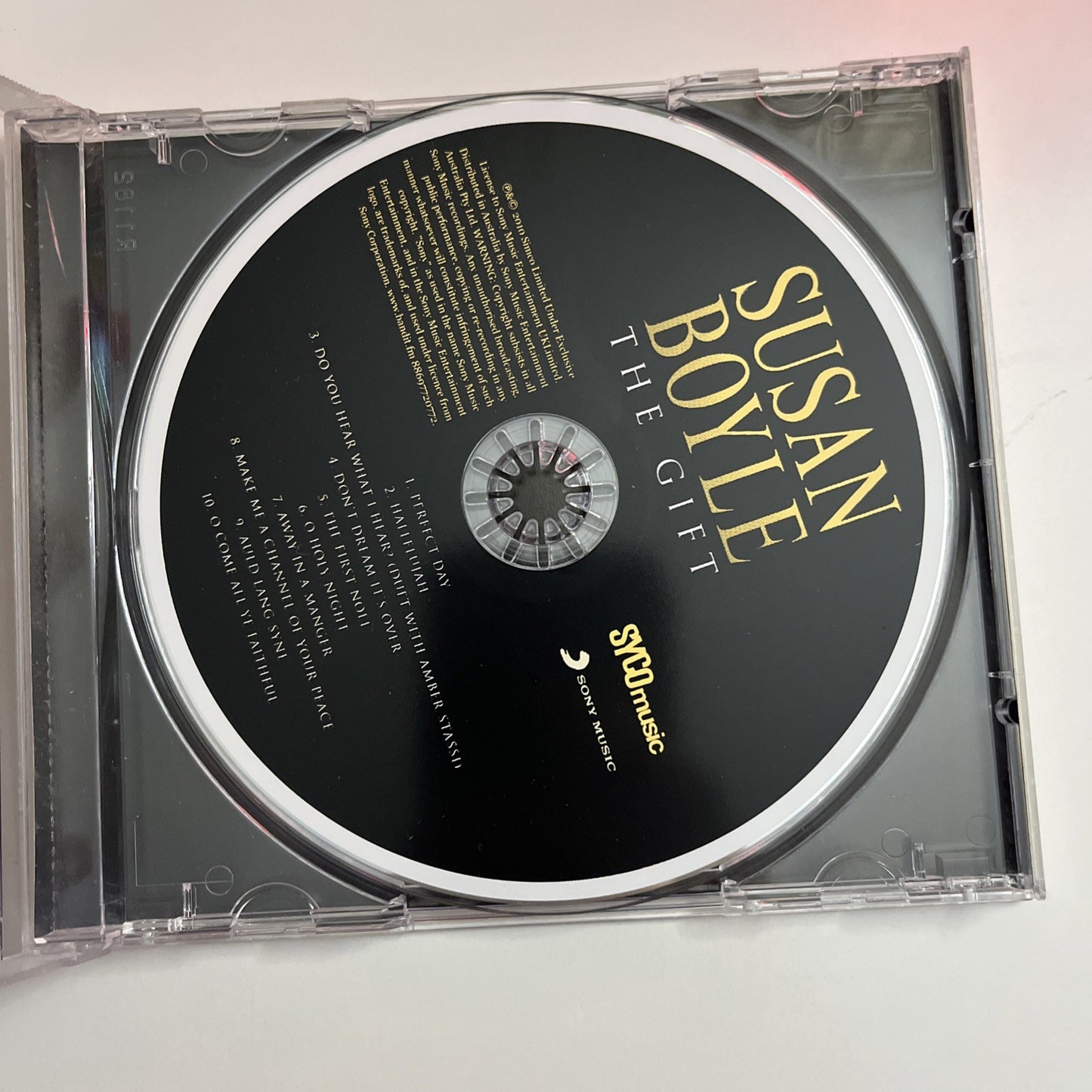Susan Boyle – The Gift (CD, 2010) Australia 88697720772