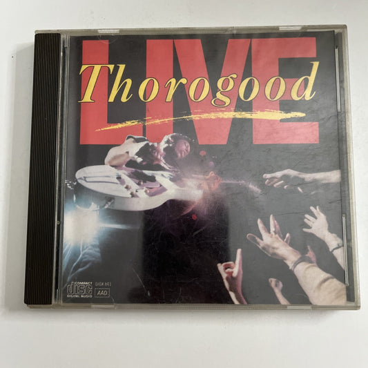 George Thorogood & The Destroyers – Live (CD, 1986) US CDP 7 46329 2