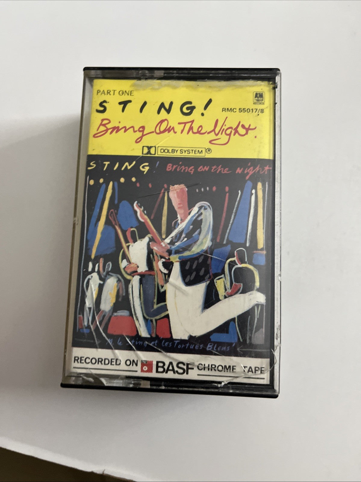 Sting – Bring On The Night (Cassette, 1986) Australia RMC 55017/8