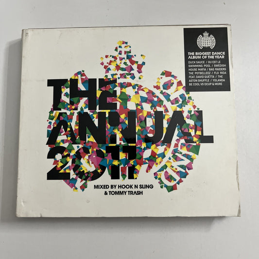 Hook N Sling, Tommy Trash – The Annual 2011 (CD, 2010) Digipak 2-Disc MOSA119