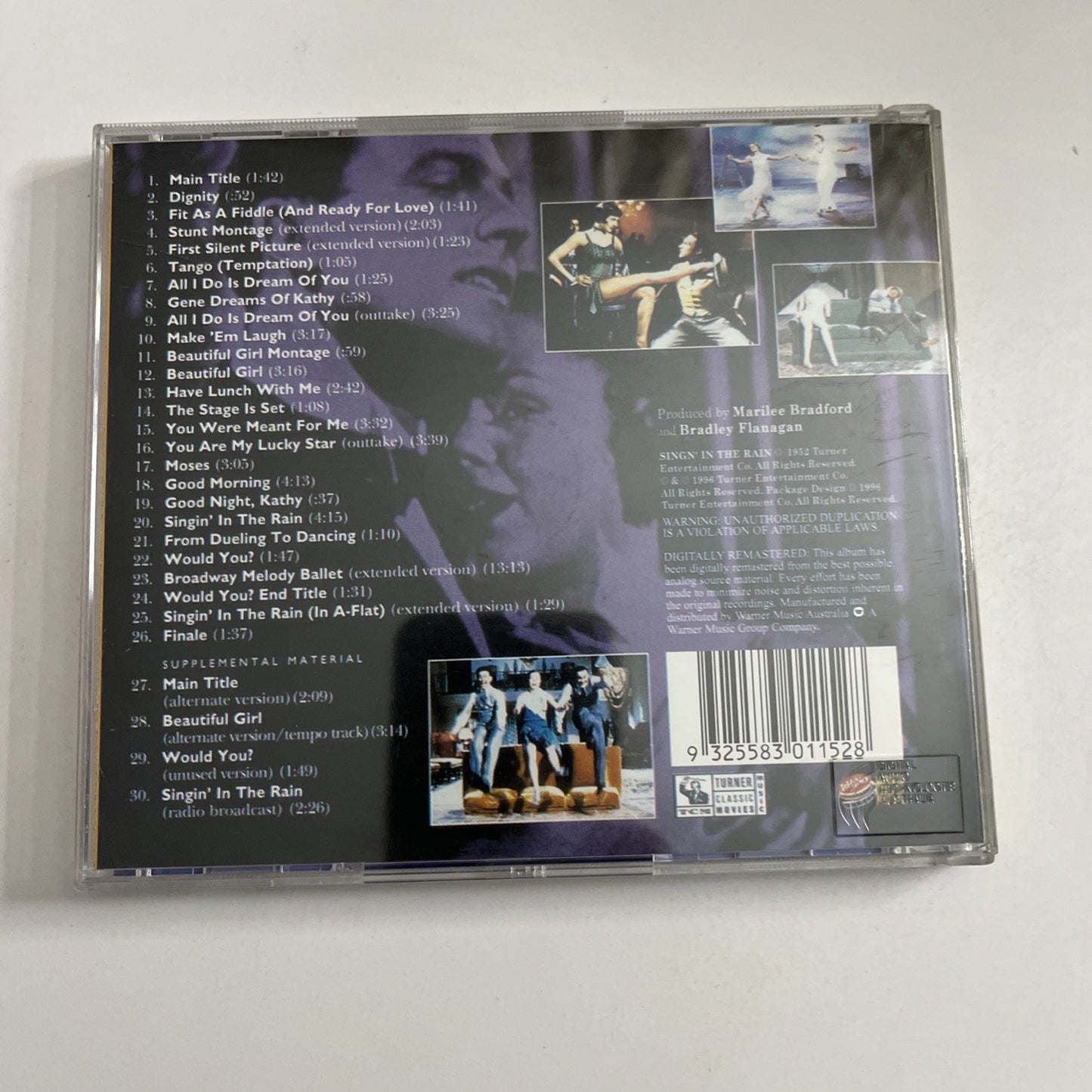 Various – Singin' In The Rain - Original Motion Picture Soundtrack (CD, 1996)
