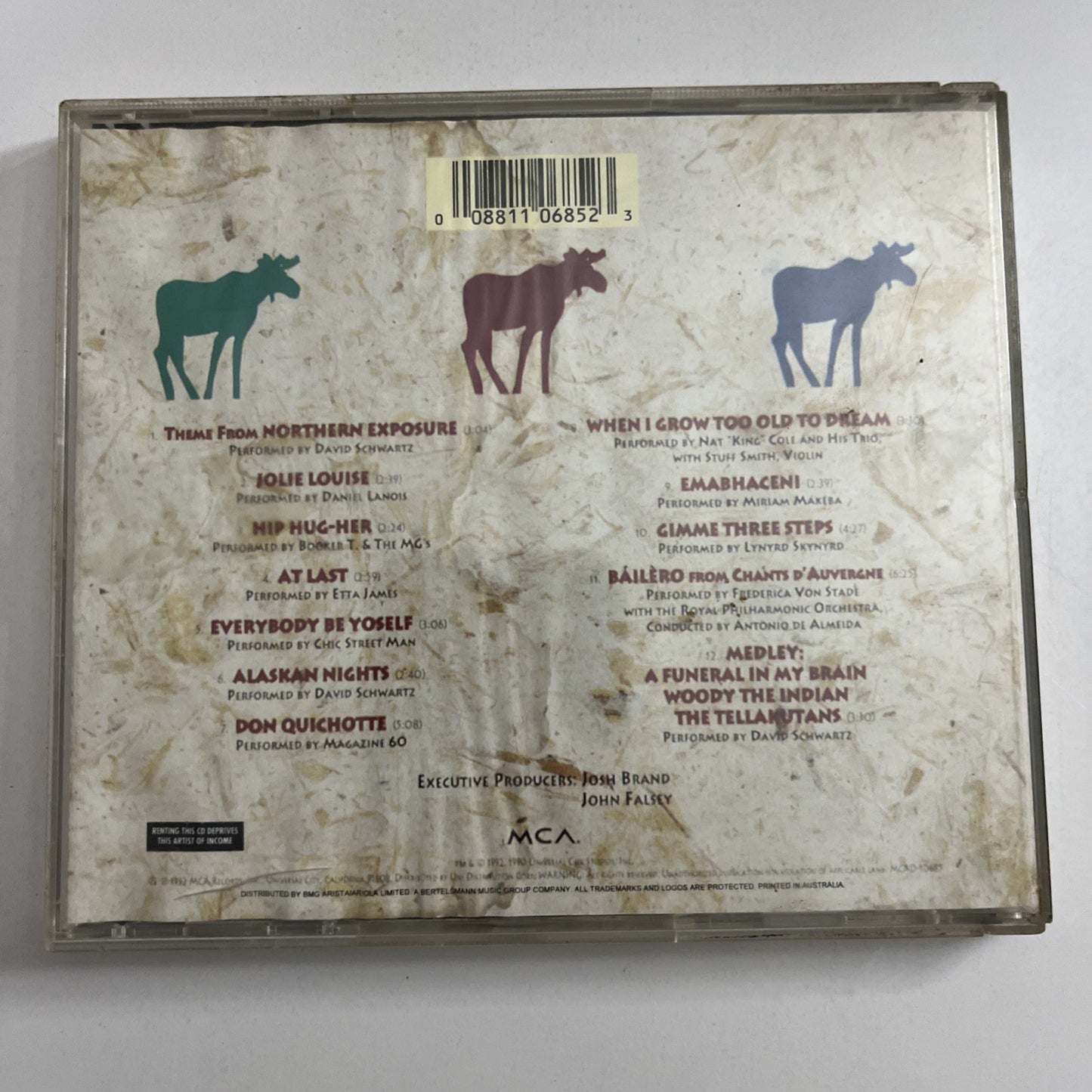 Northern Exposure - Music From The Television Series (CD, 1992) MCAD10685