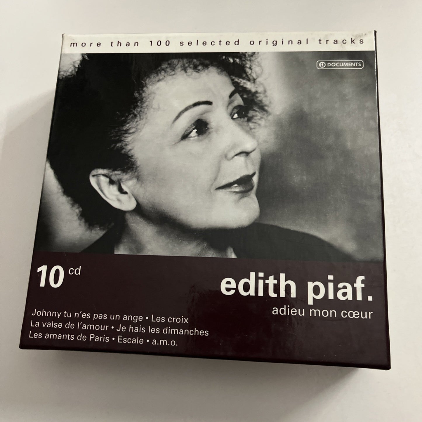 Edith Piaf – Edith Piaf Adieu Mon Coeur (CD, 2006) 10-Disc Box Set 223493