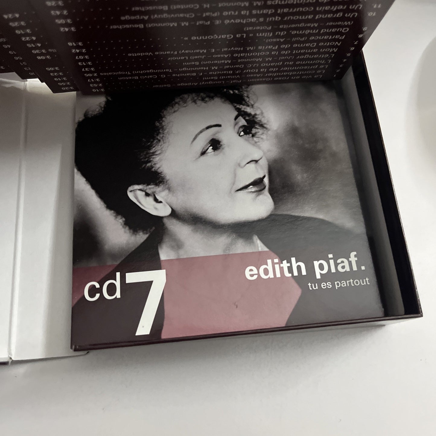 Edith Piaf – Edith Piaf Adieu Mon Coeur (CD, 2006) 10-Disc Box Set 223493
