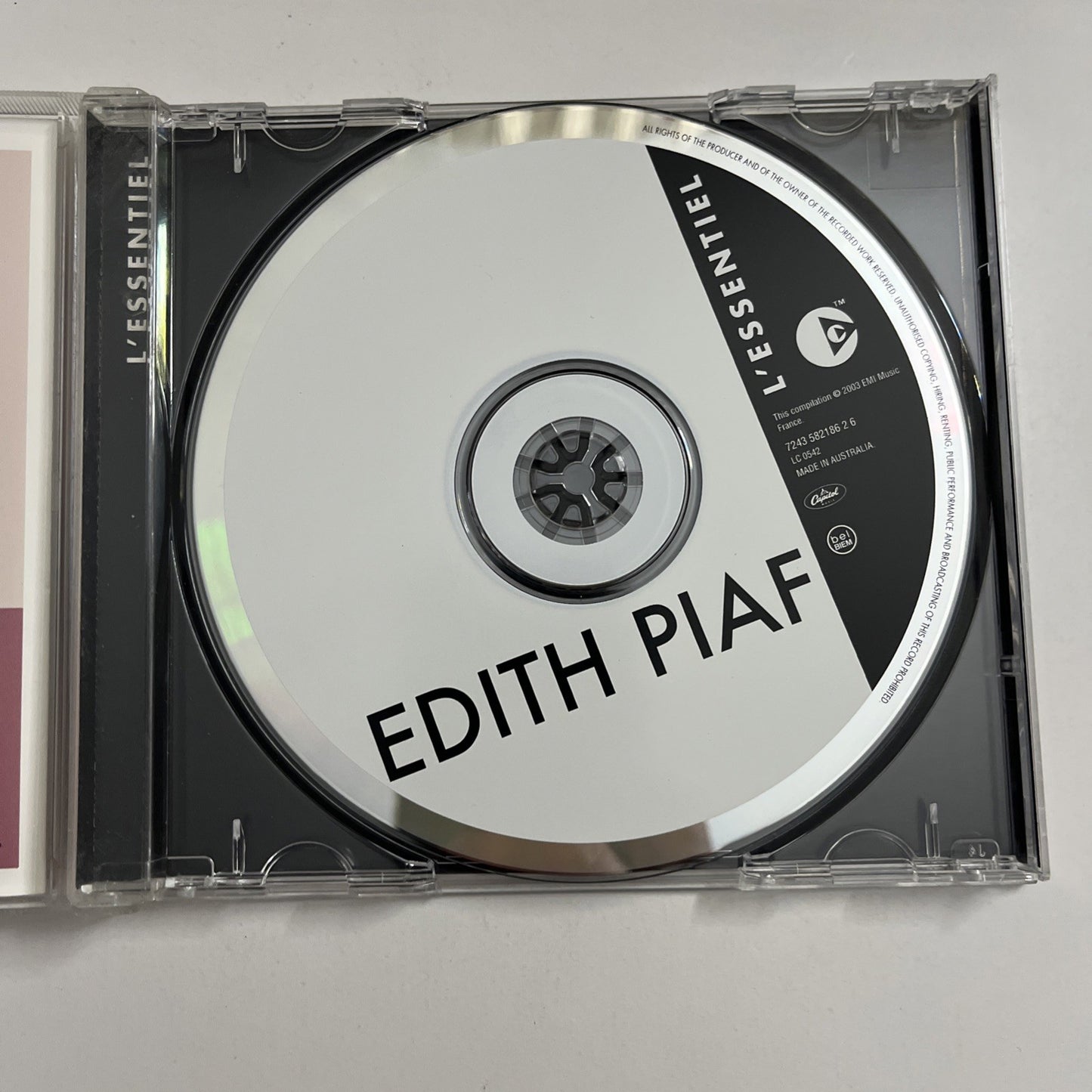 Edith Piaf – L'Essentiel (CD, 2000) Europe 7243 58218626