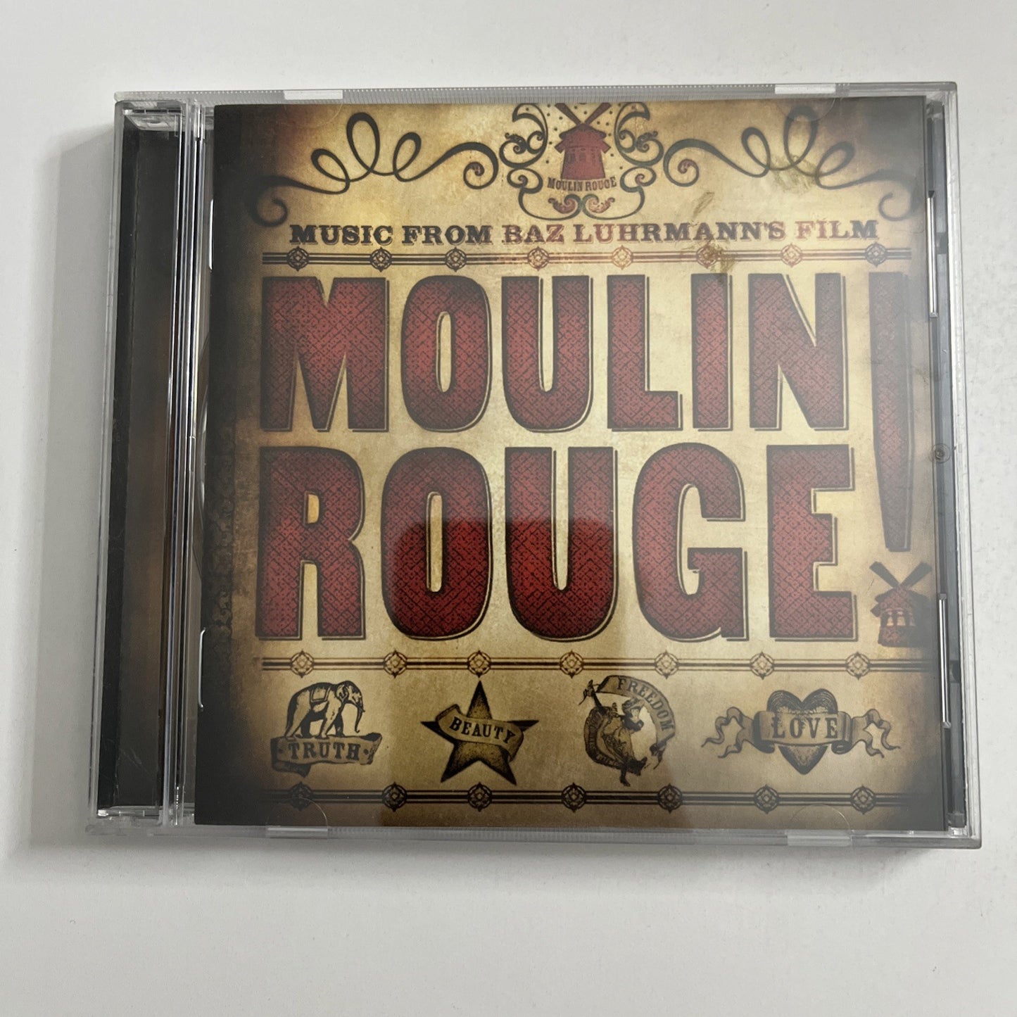 Moulin Rouge! (Music From Baz Luhrmann's Film) (CD, 2001) Australia 333832