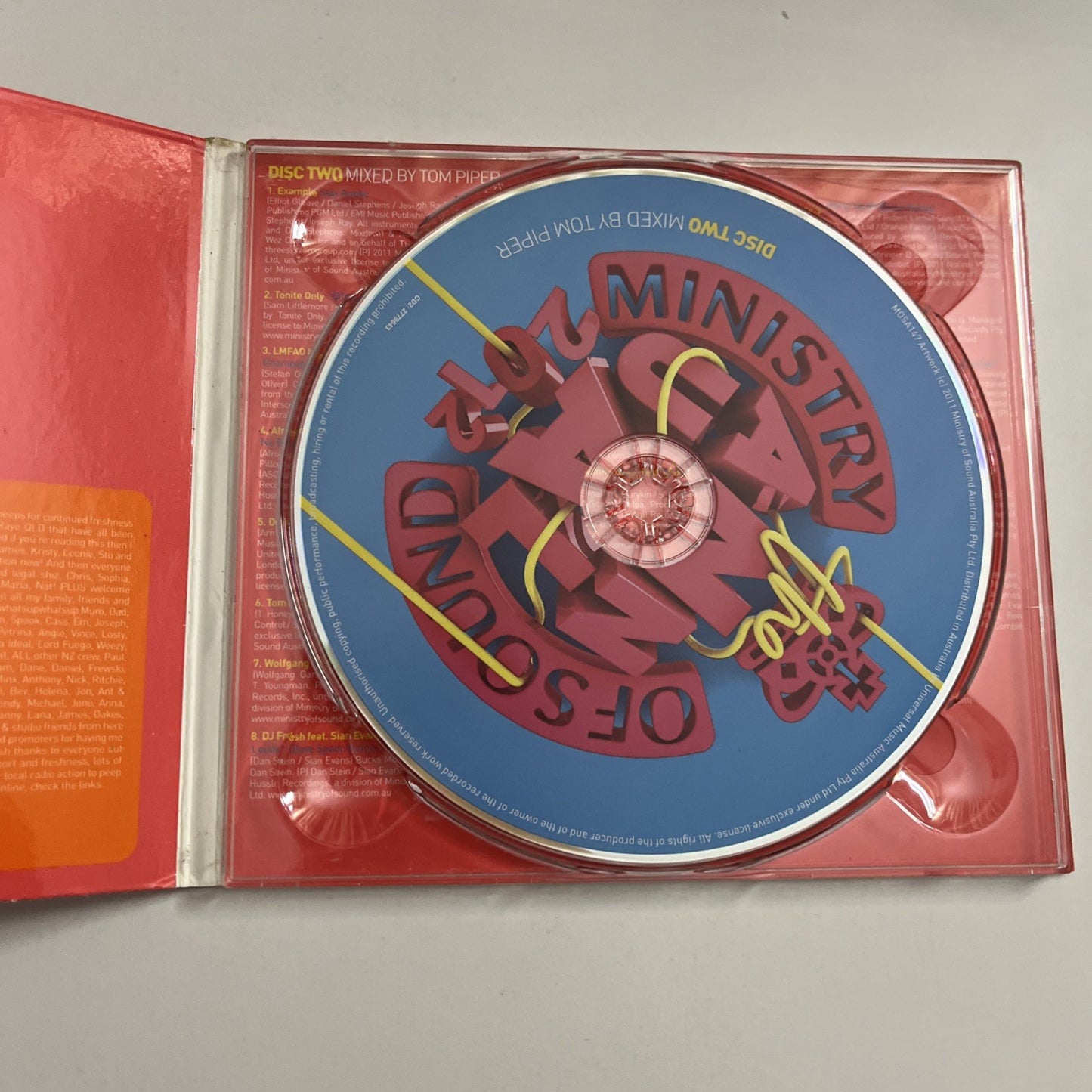 Tommy Trash, Tom Piper – The 2012 Annual (CD, 2011) 2-Disc Digipak MOSA147
