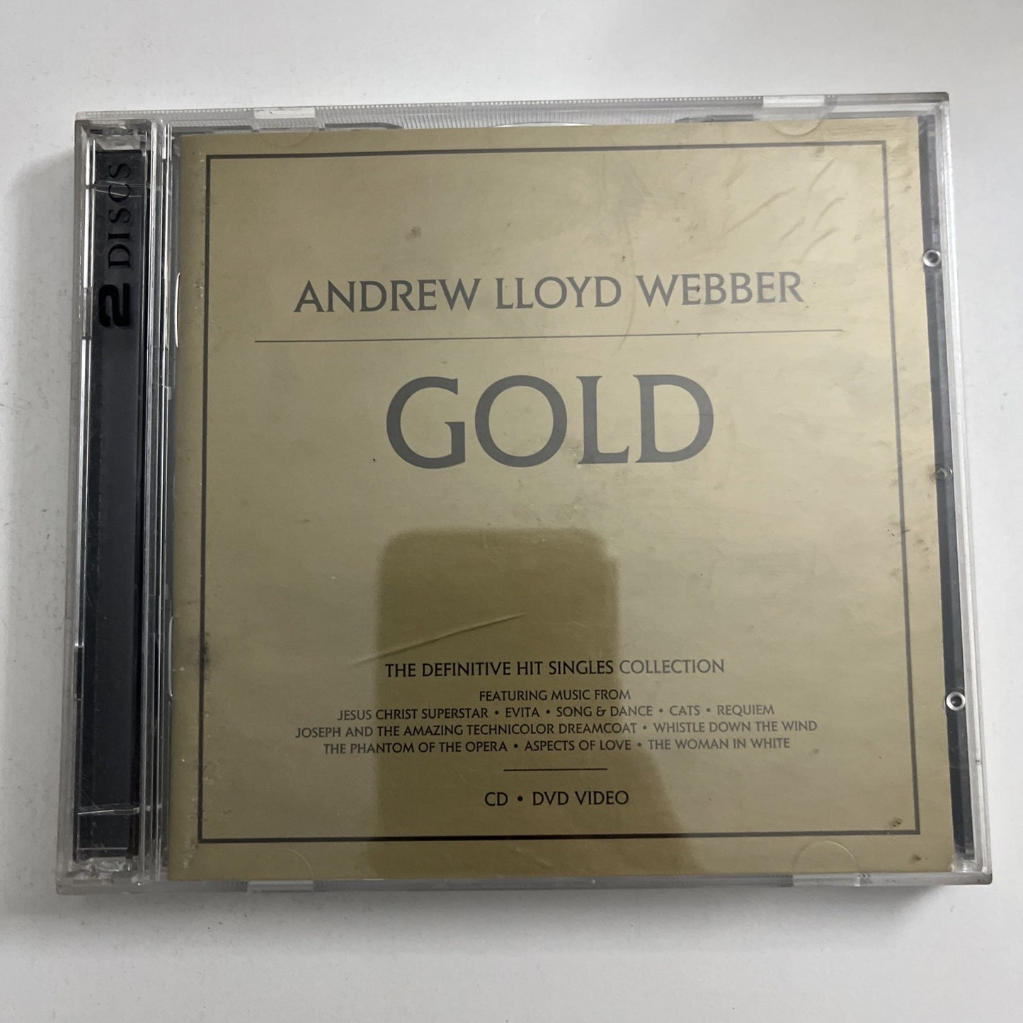 Andrew Lloyd Webber – Gold - The Definitive Hit Singles Collection (CD, 2006)