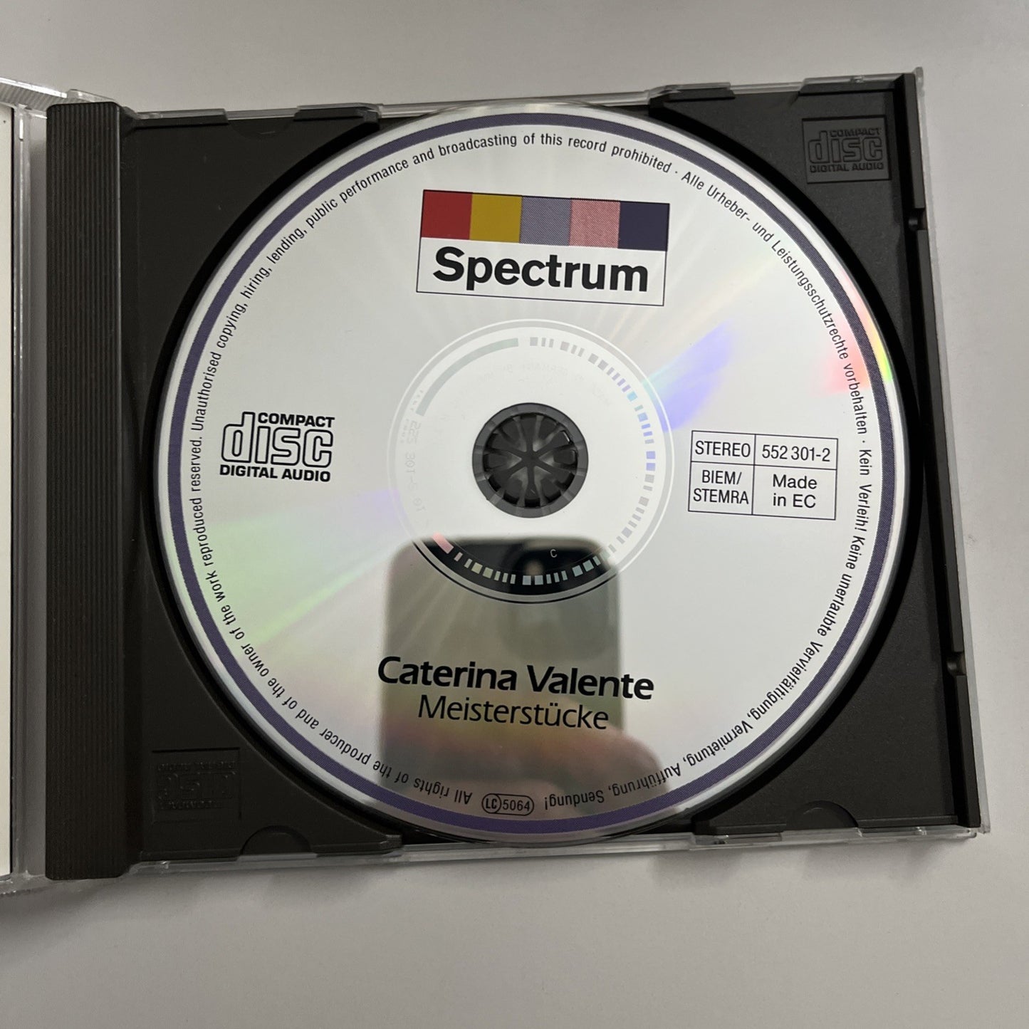 Caterina Valente – Meisterstücke (CD, 1996) Europe 552 301-02