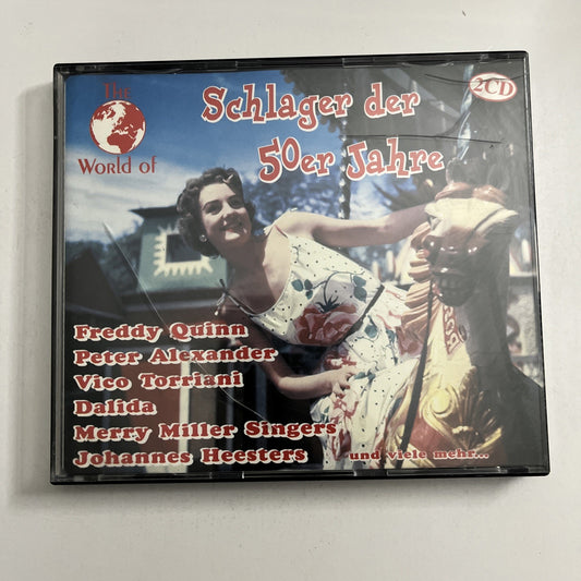 Various – The World Of Schlager Der 50er Jahre (CD, 1996) Germany ZYX 11027-2