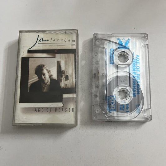 John Farnham – Age Of Reason (Cassette, 1988) Australasia SFK1 0168