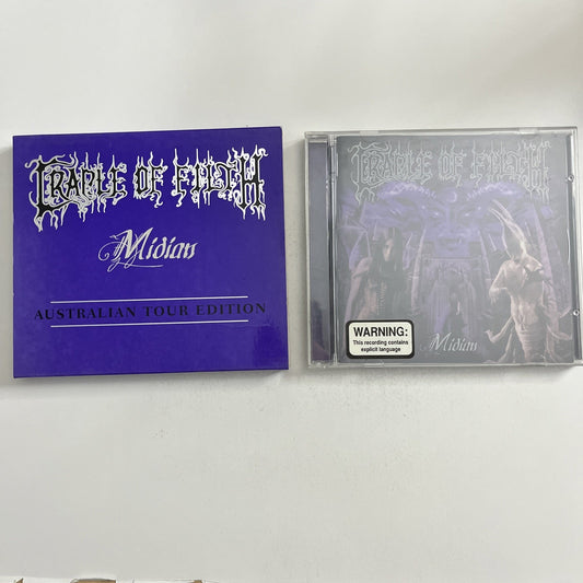 Cradle Of Filth – Midian Australian Tour Edition (CD, 2000) CDMFN666