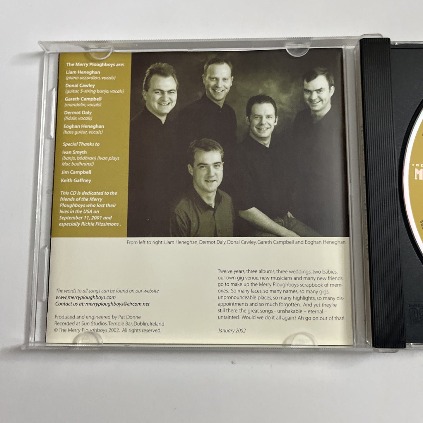 The Merry Ploughboys – MP3 (CD, 2002) Ireland none