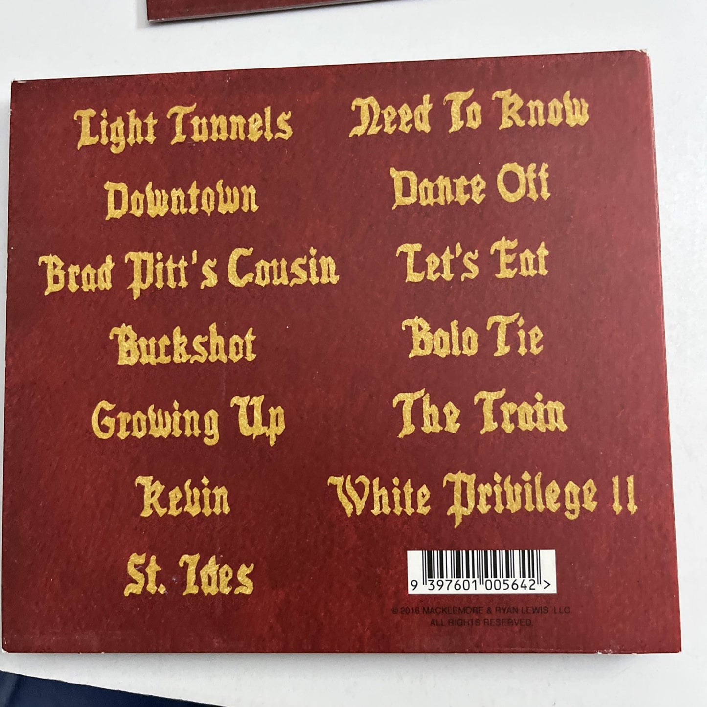 Macklemore, Ryan Lewis – This Unruly Mess I've Made (CD, 2016) Australia Digipak