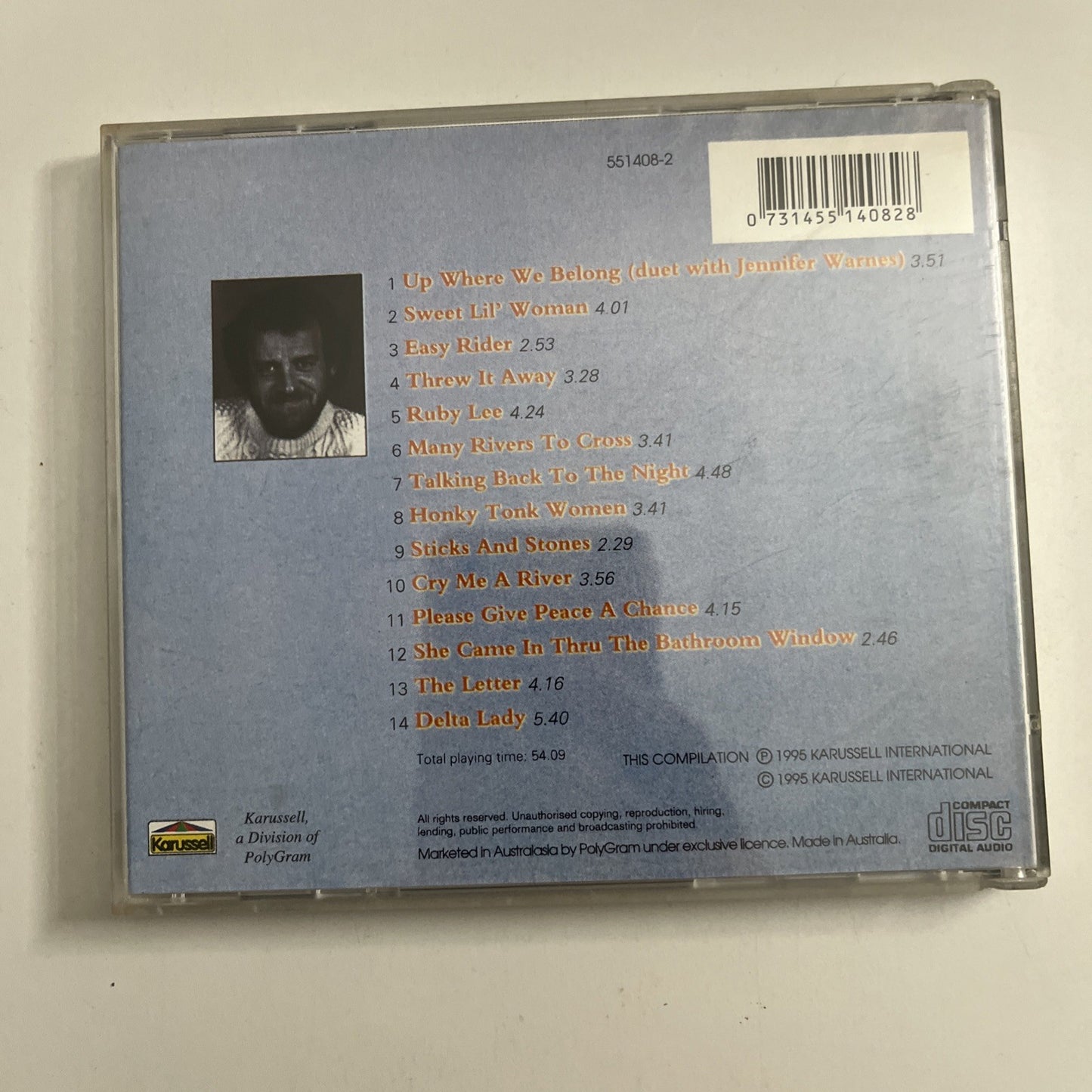 Joe Cocker – The Essential Joe Cocker (CD, 1995) Australasia 551 408-2
