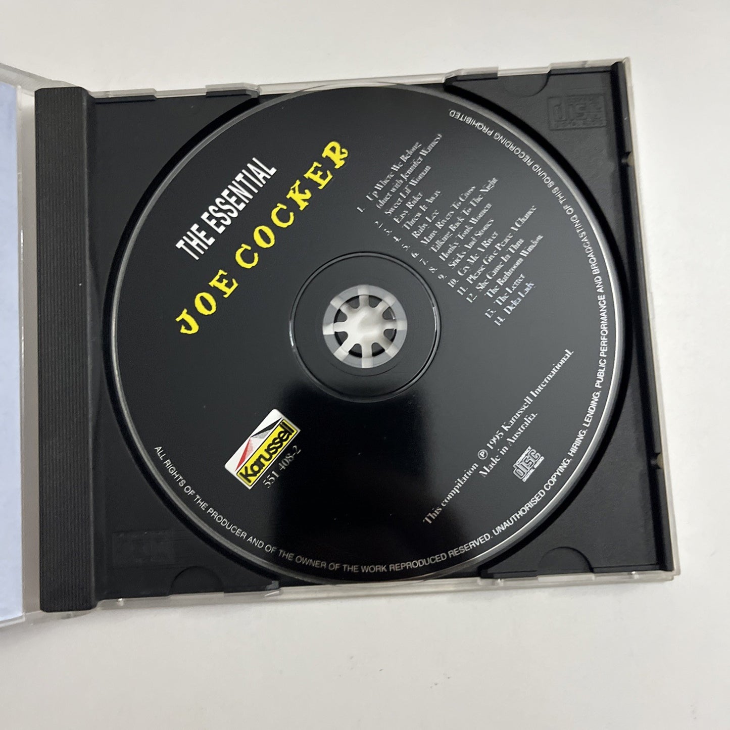 Joe Cocker – The Essential Joe Cocker (CD, 1995) Australasia 551 408-2