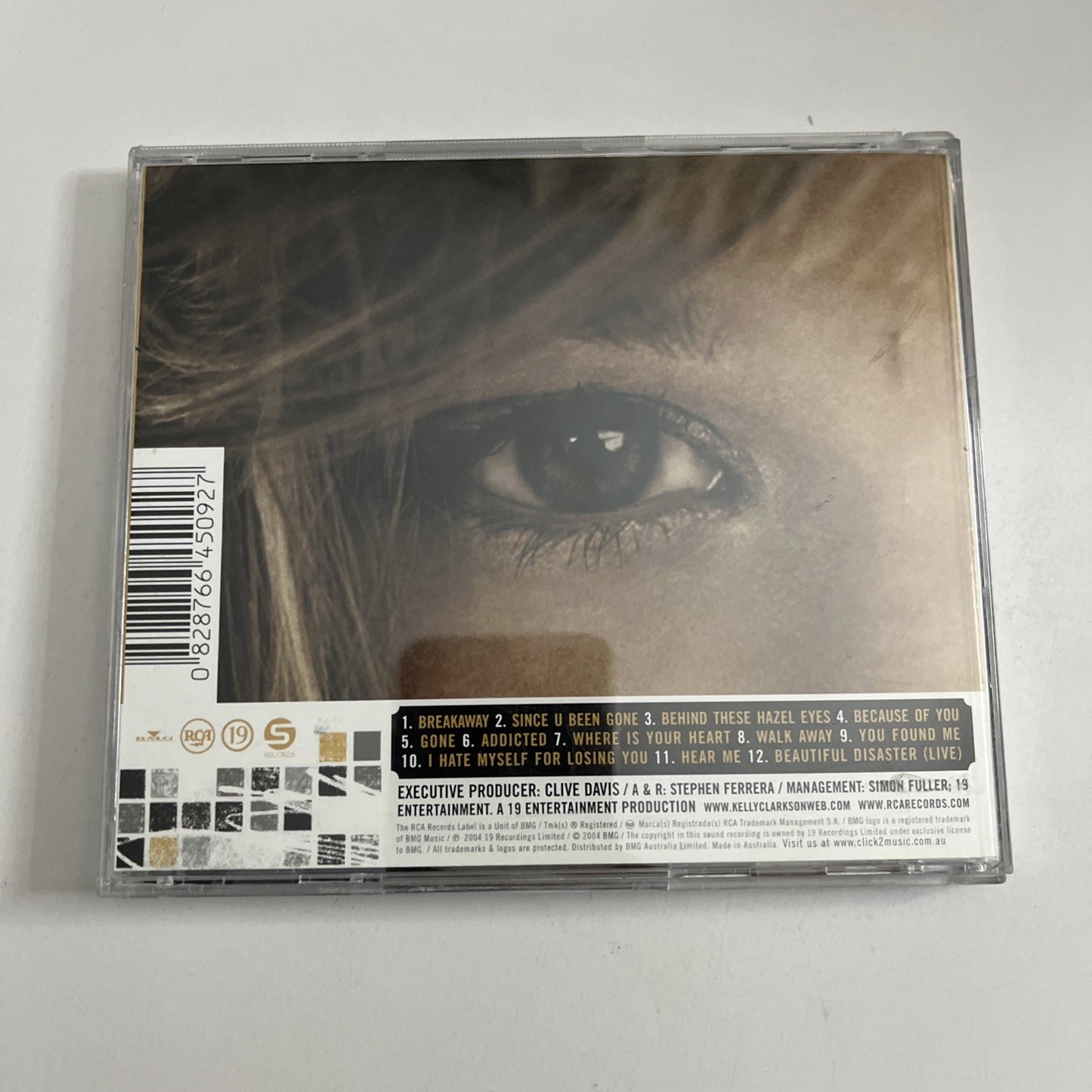 Kelly Clarkson – Breakaway (CD, 2004) Australia 82876645092