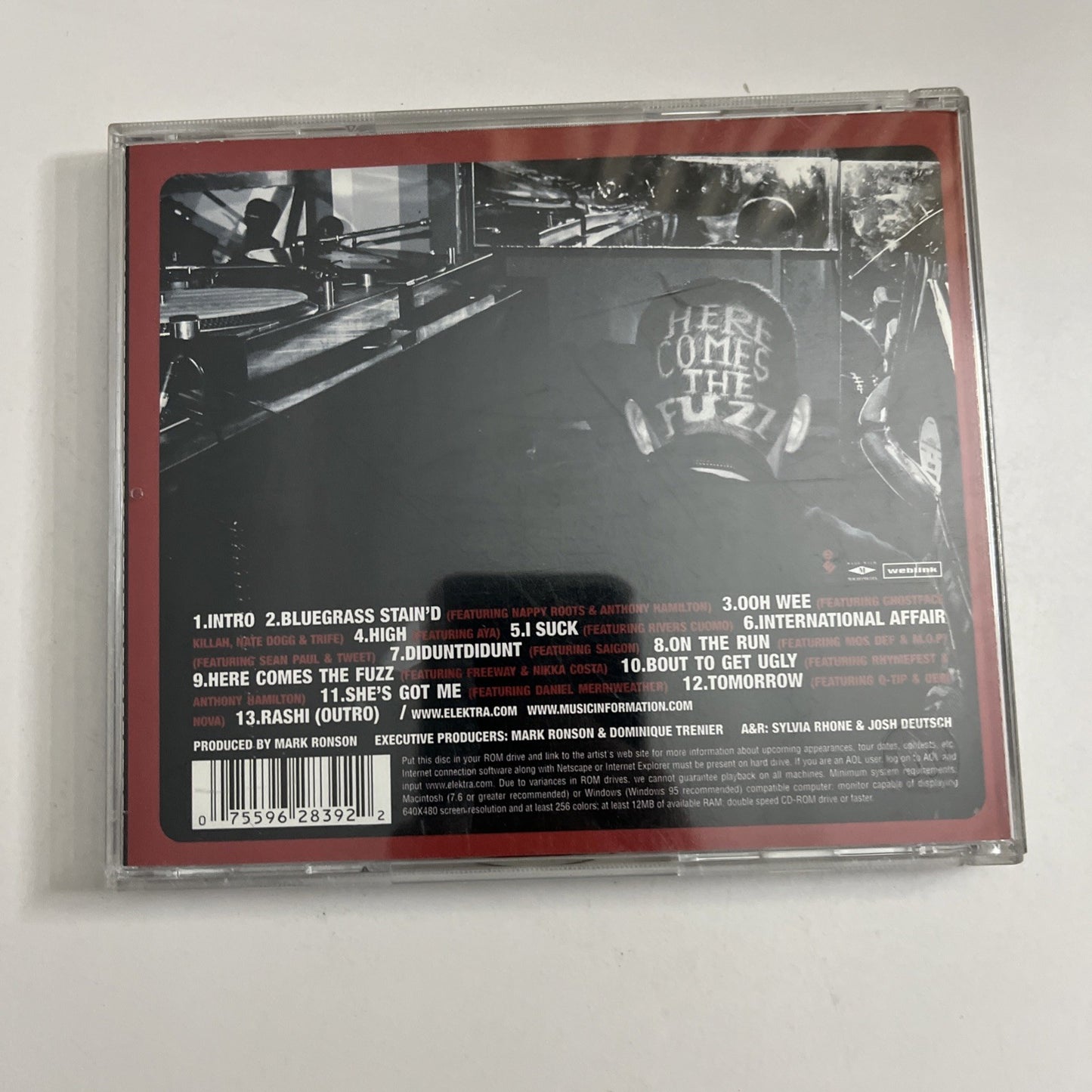 Mark Ronson – Here Comes The Fuzz (CD, 2003) US 62923-2