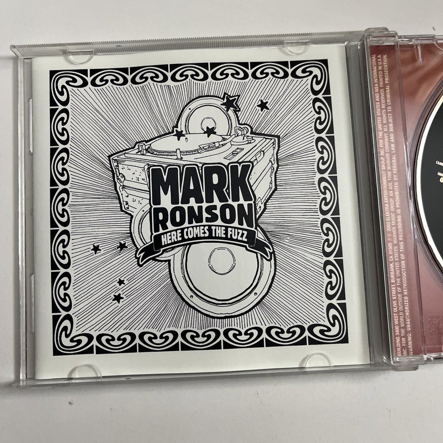 Mark Ronson – Here Comes The Fuzz (CD, 2003) US 62923-2