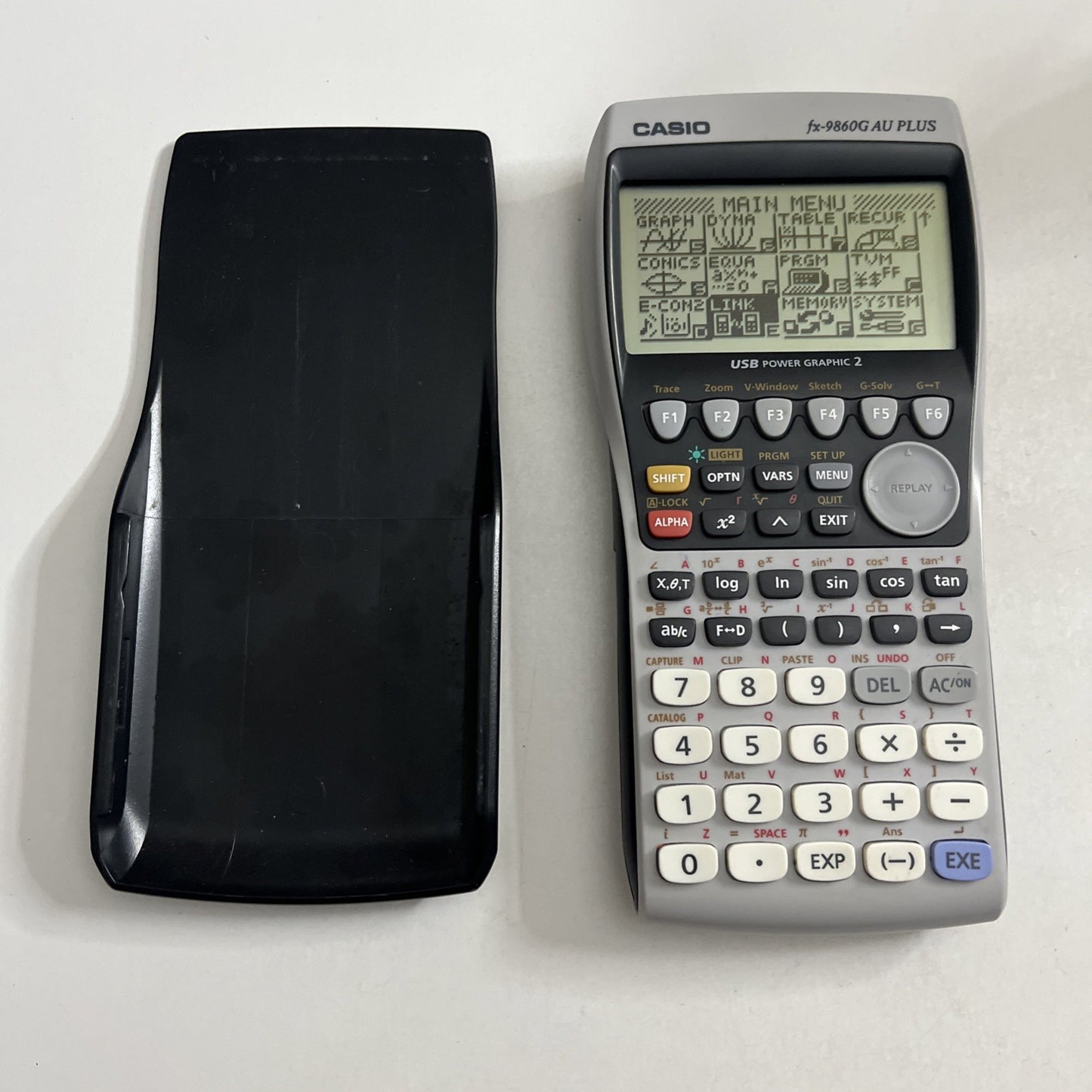 Casio Fx-9860G AU Plus Graphiing Calculator With Cover