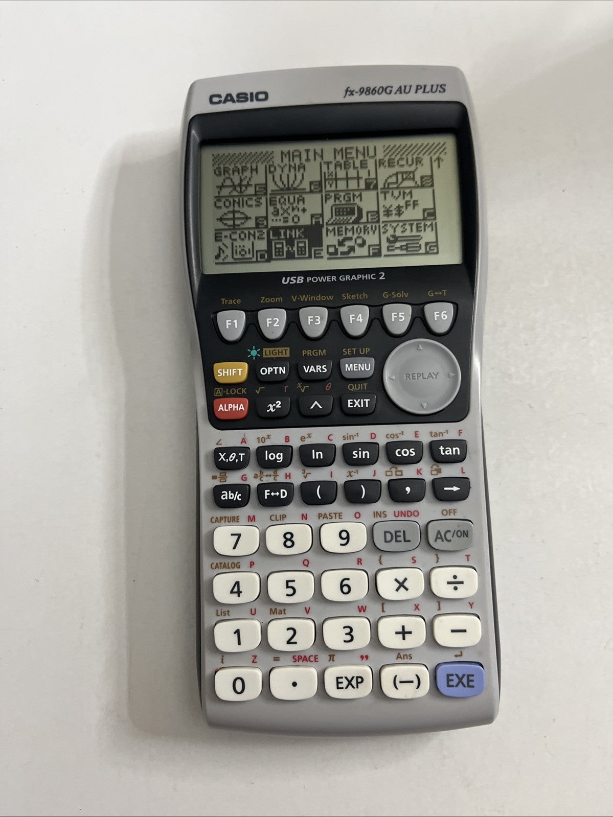 Casio Fx-9860G AU Plus Graphiing Calculator With Cover