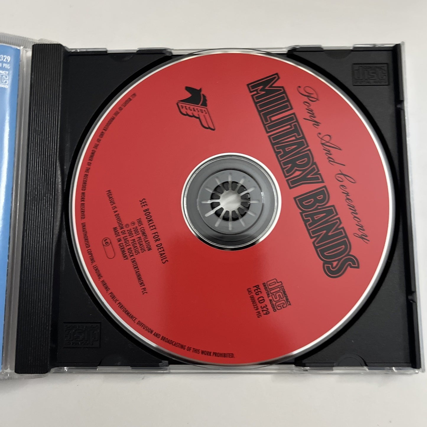 Various – Military Bands - Pomp And Ceremony (CD, 2001) UK PEG CD 329