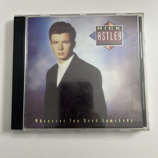 Rick Astley – Whenever You Need Somebody (CD, 1987)  Australasia VPCD 7625