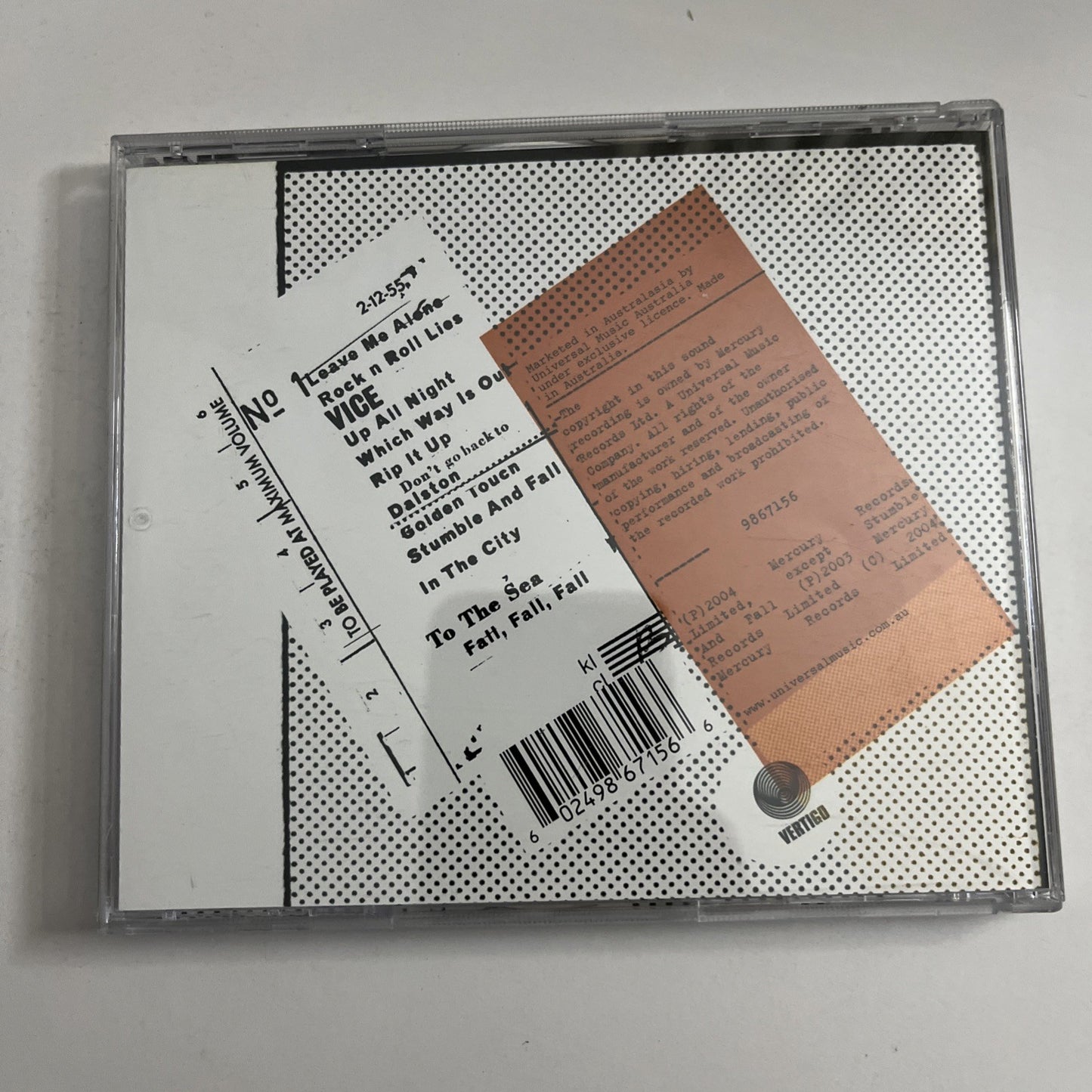 Razorlight – Up All Night (CD, 2004) Australasia 9867156