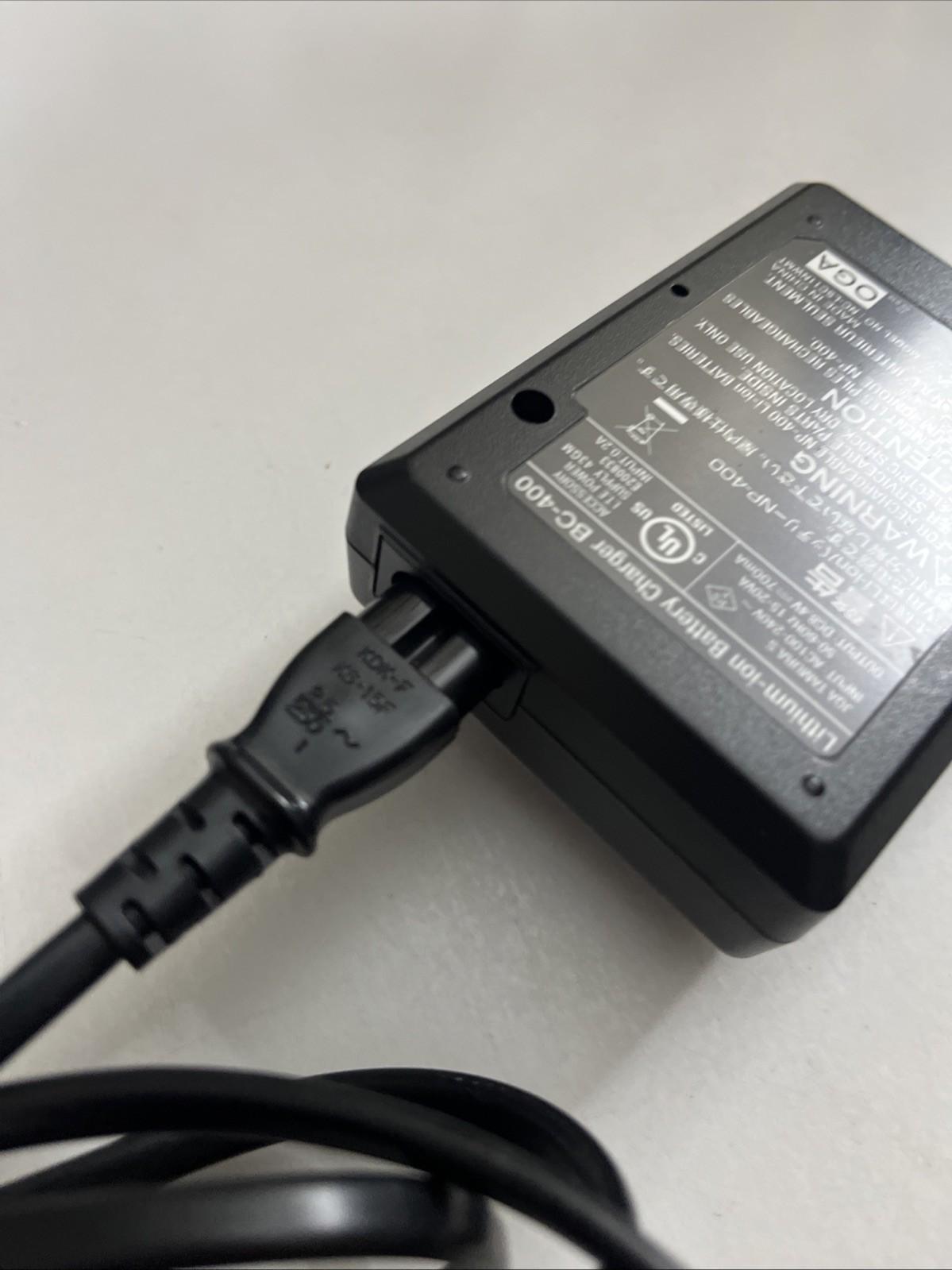 Genuine Konica Minolta BC-400 Camera Battery Charger For NP-400 Battery