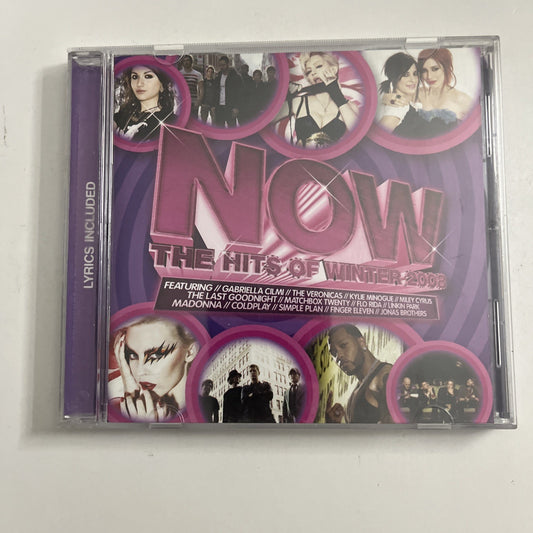 Various – Now The Hits Of Winter 2008 (CD, 2008) Australia 50999 212381 2 3