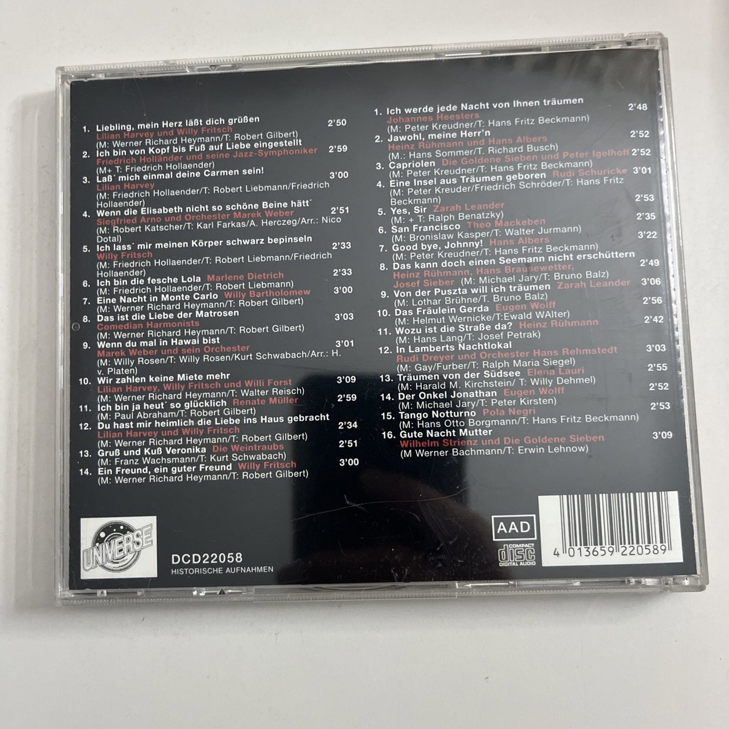 Die Goldene Zeit Der Deutschen Schlager- Und Filmmusik Vol. 6 (CD) Germany