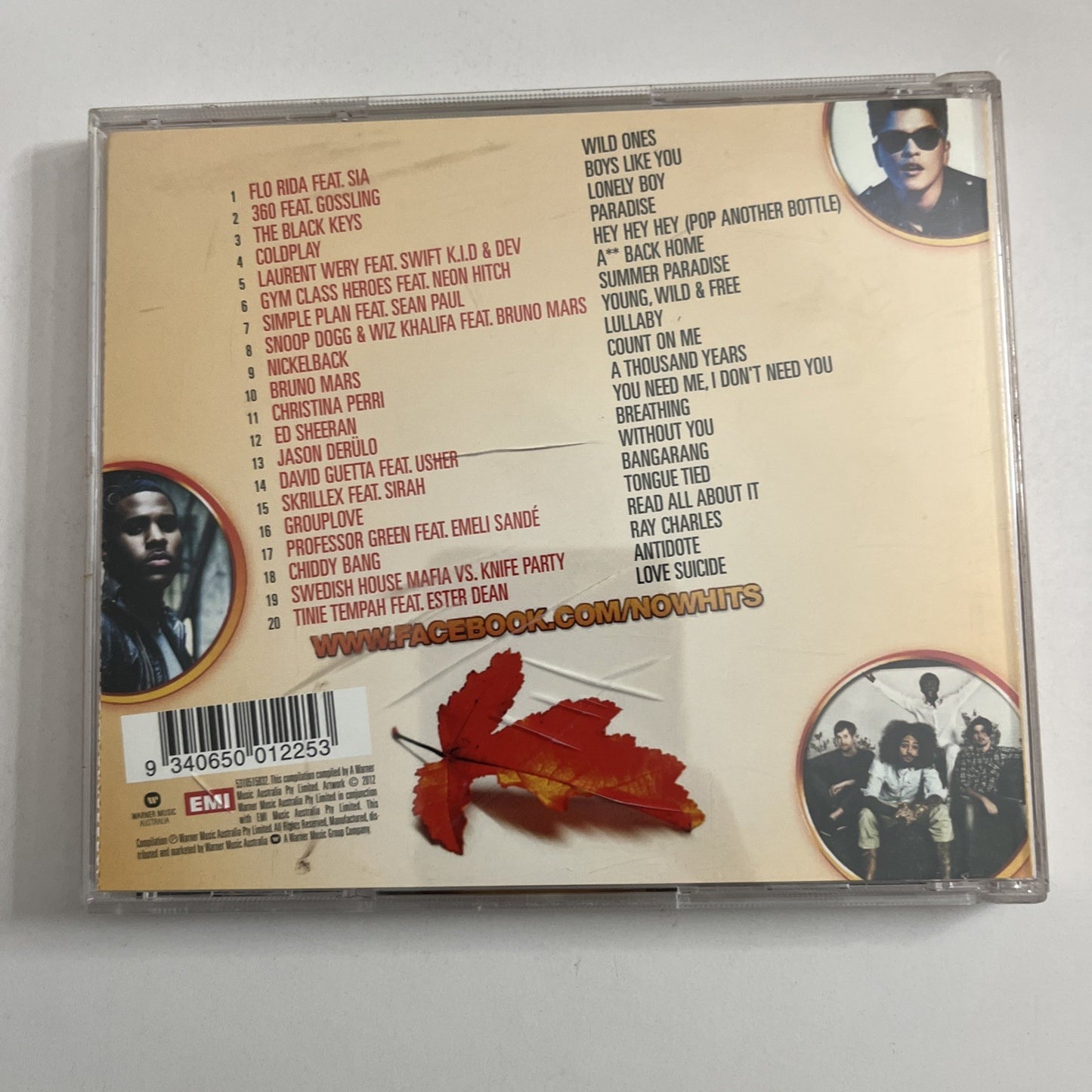 Various – Now The Hits Autumn 2012 (CD, 2012) Australia 5310515932
