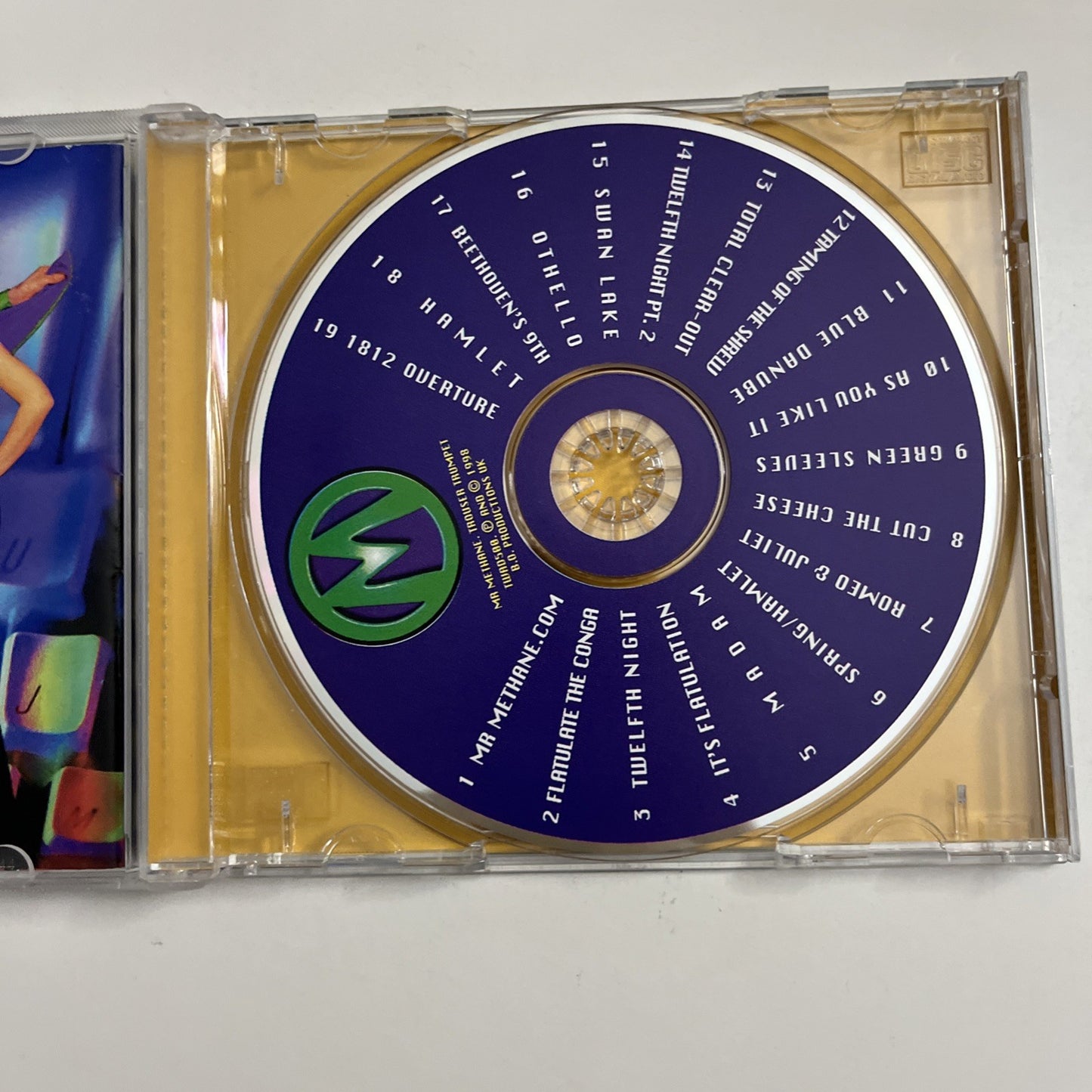 Mr. Methane – Trouser Trumpet (CD, 1998) Australia TWAD500