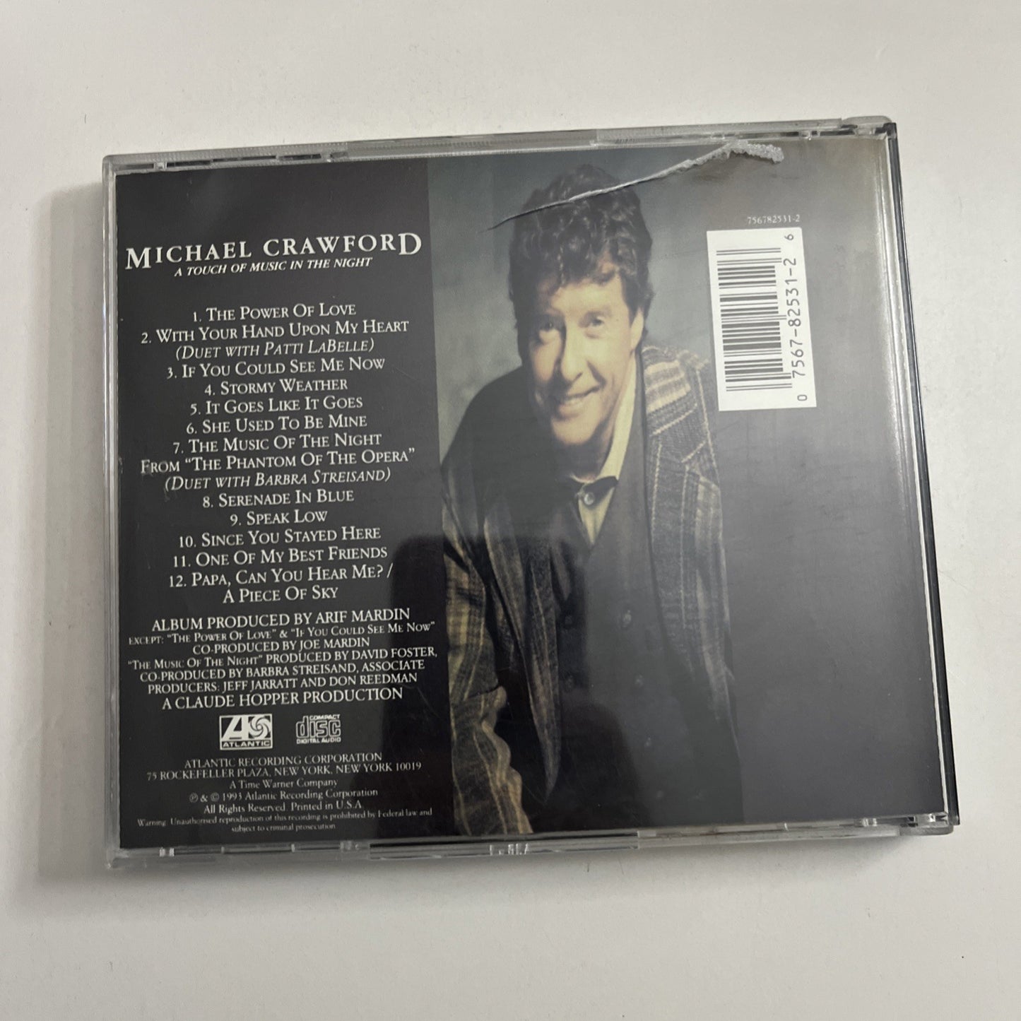 Michael Crawford – A Touch Of Music In The Night (CD, 1993)