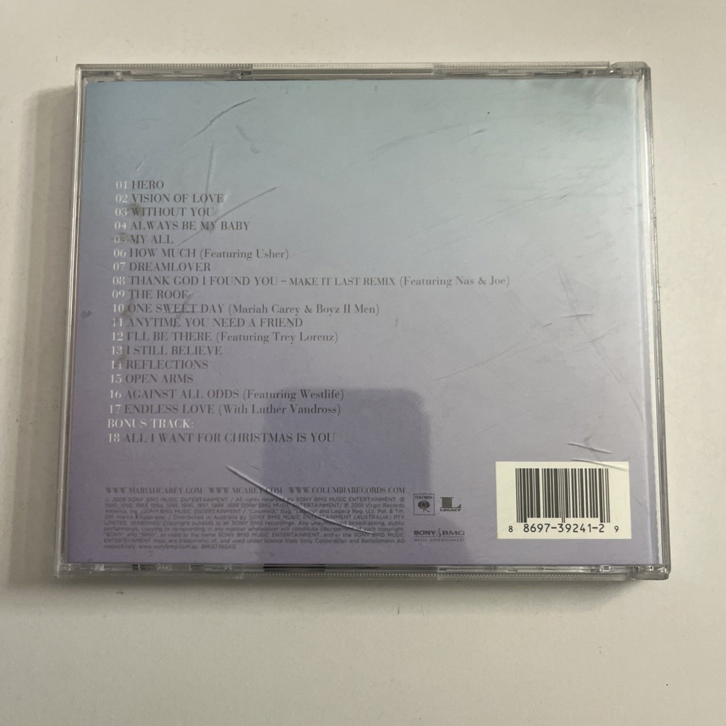 Mariah Carey – The Ballads (CD, 2008) Australia & New Zealand 88697392412