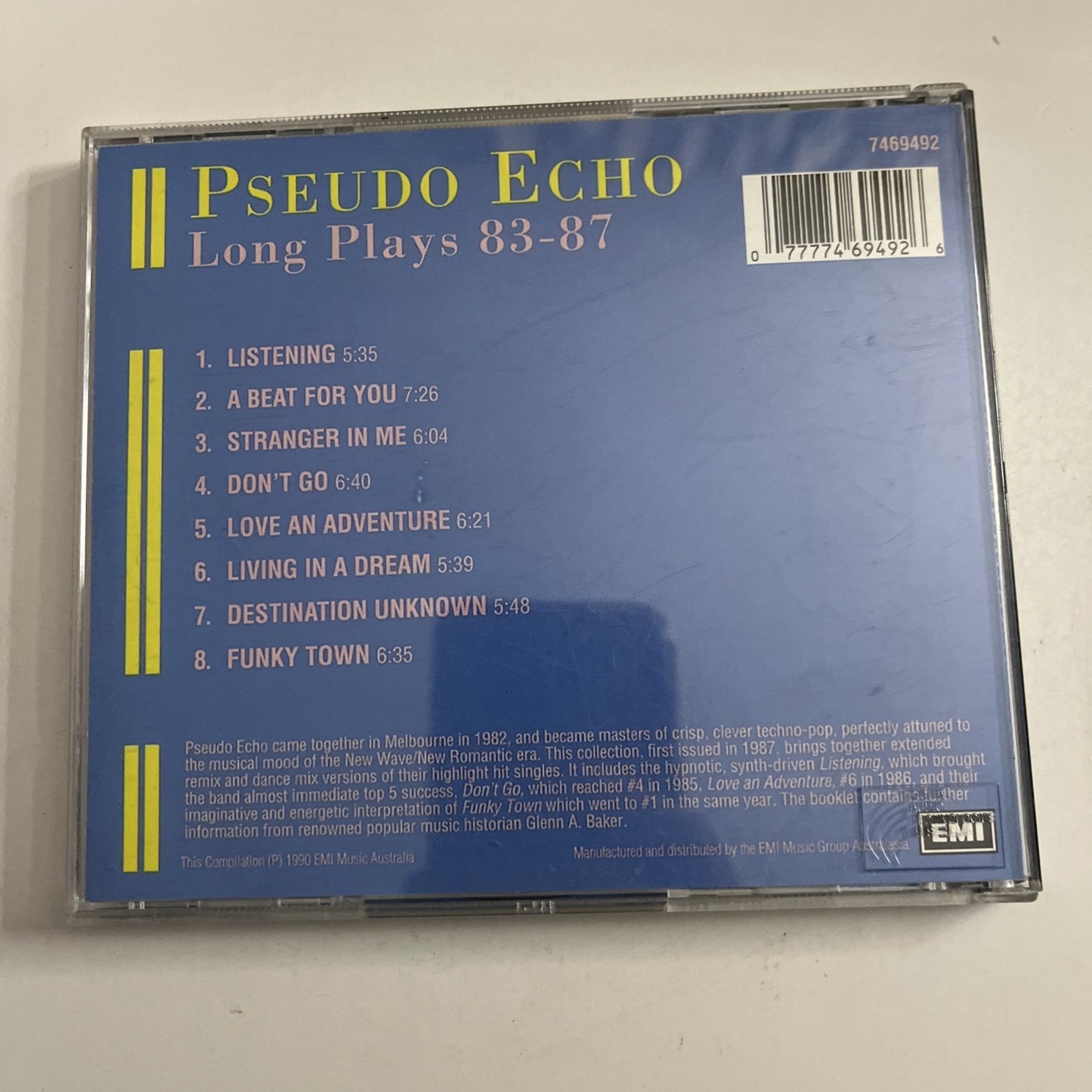 Pseudo Echo – Long Plays 83-87 (CD, ) 1998 Australia 7469492