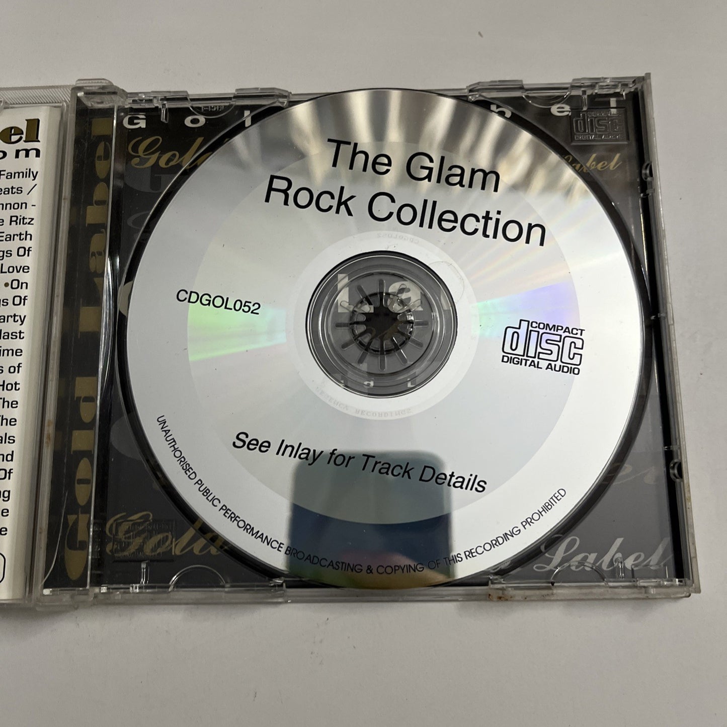 Various – The Glam Rock Collection (CD, 1995) Australia GL052