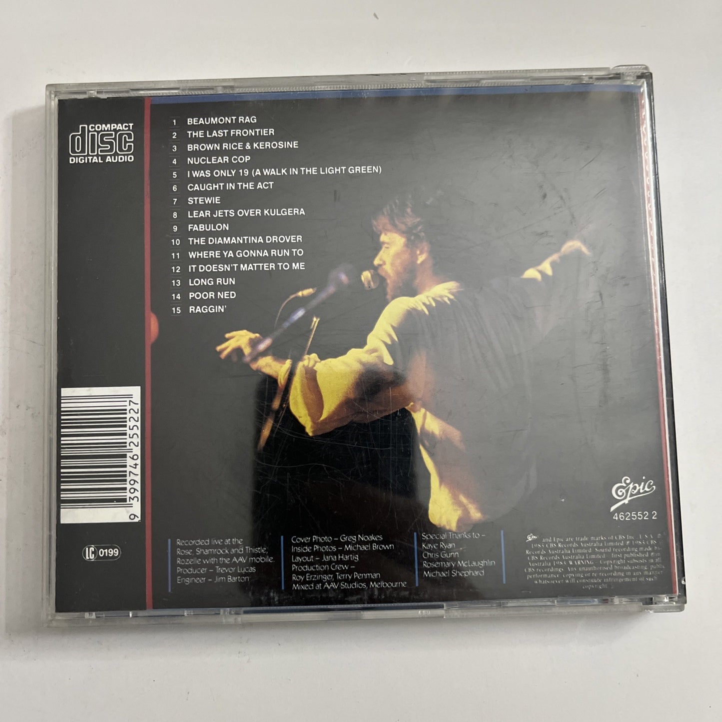 Redgum – Caught In The Act (CD, 1987) Australia 462552 2