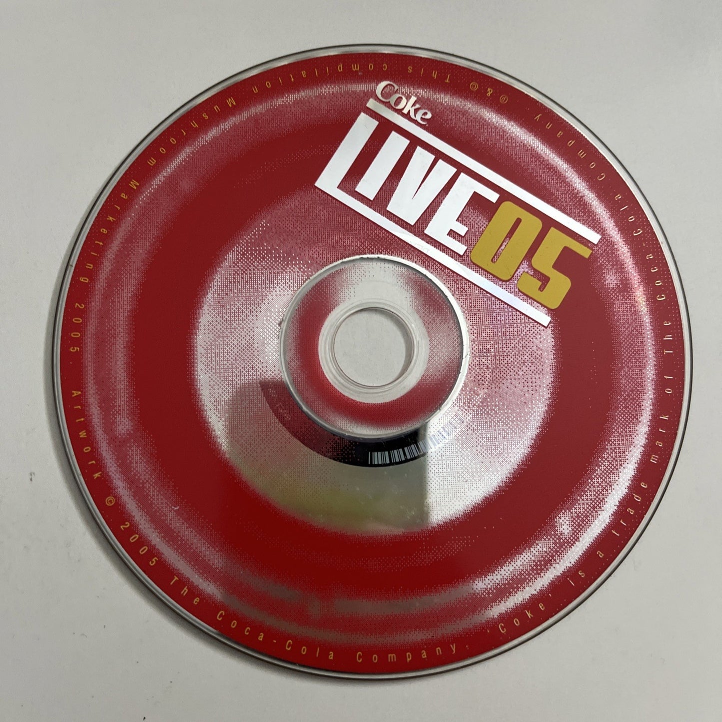 Various – Coke Live '05 (CD, 2005) Australia DEXCD10568.01
