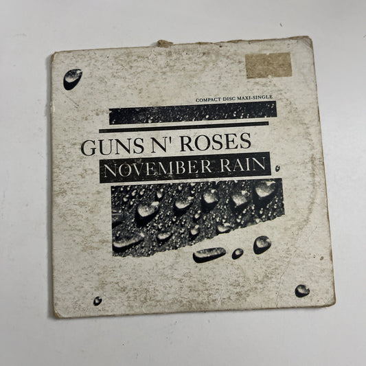 Guns N' Roses – November Rain (CD, 1992) Australia Single GEFDS-21710