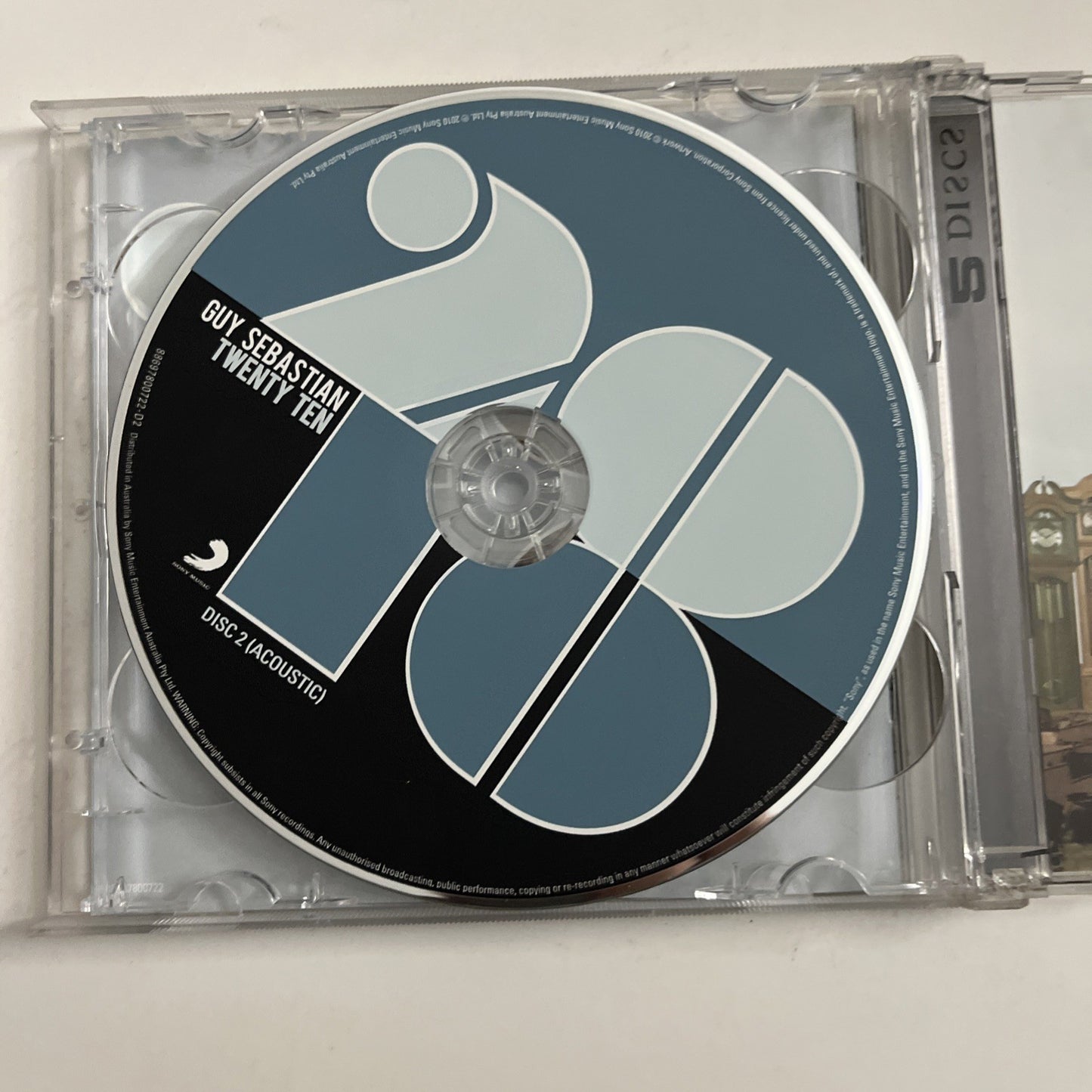 Guy Sebastian – Twenty Ten (CD, 2010) Australia 2-Discs 88697800722