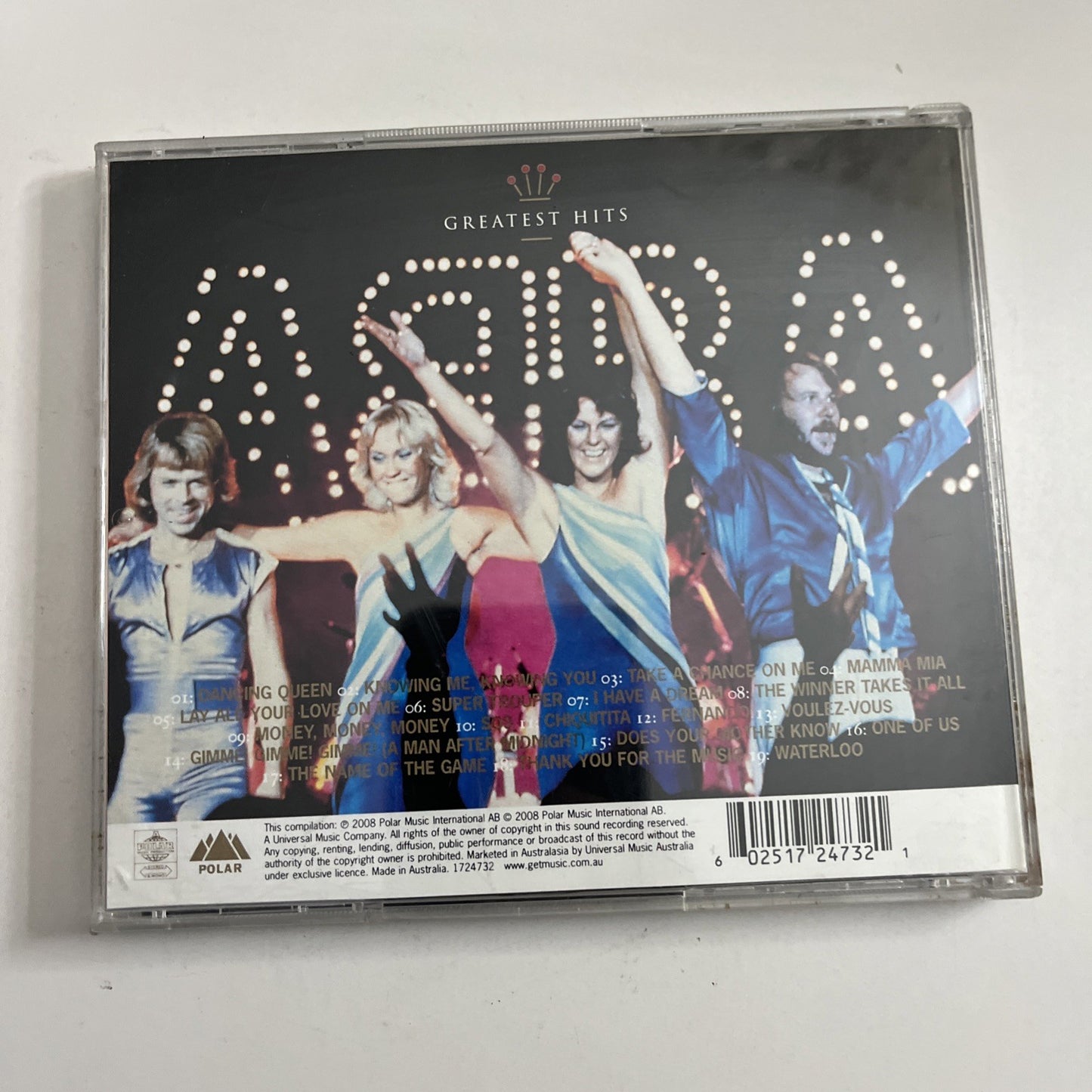 ABBA – Gold (Greatest Hits) (CD, 2008) Australasia 1724732