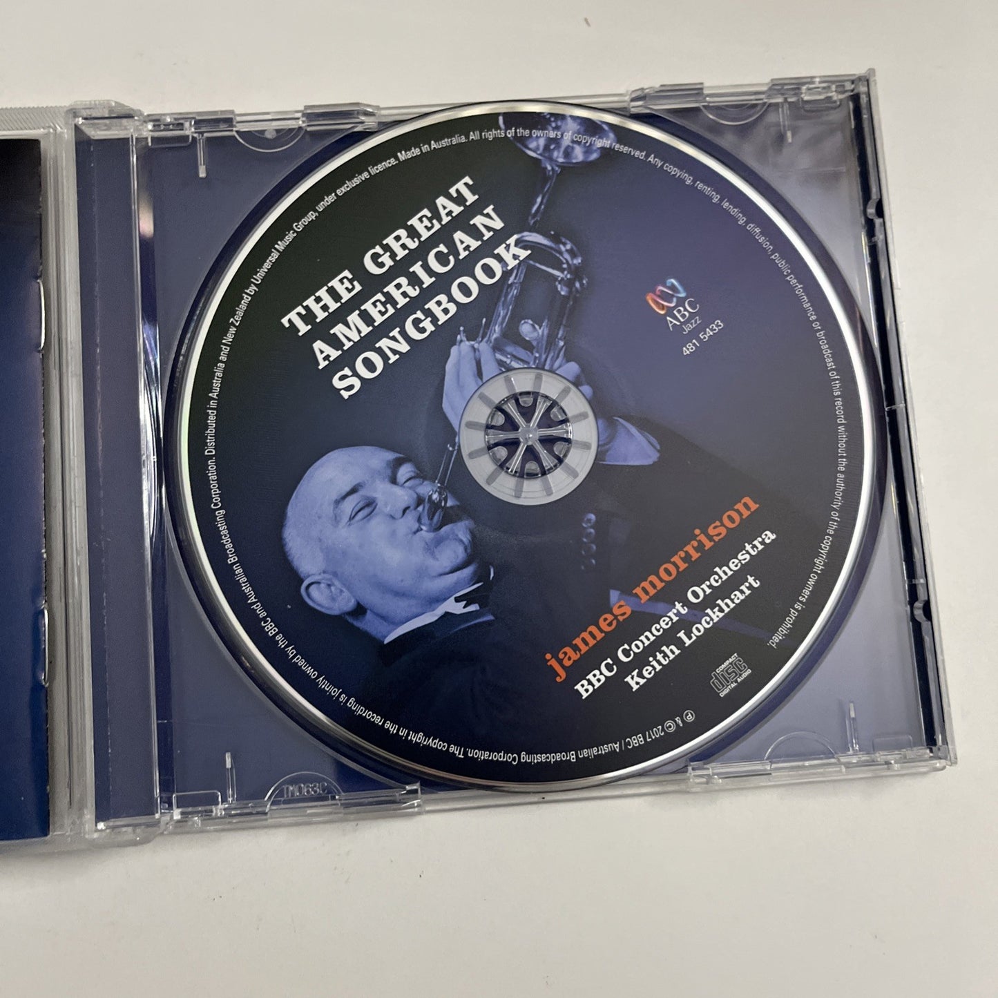 James Morrison, BBC Concert Orchestra – The Great American Songbook (CD, 2017)