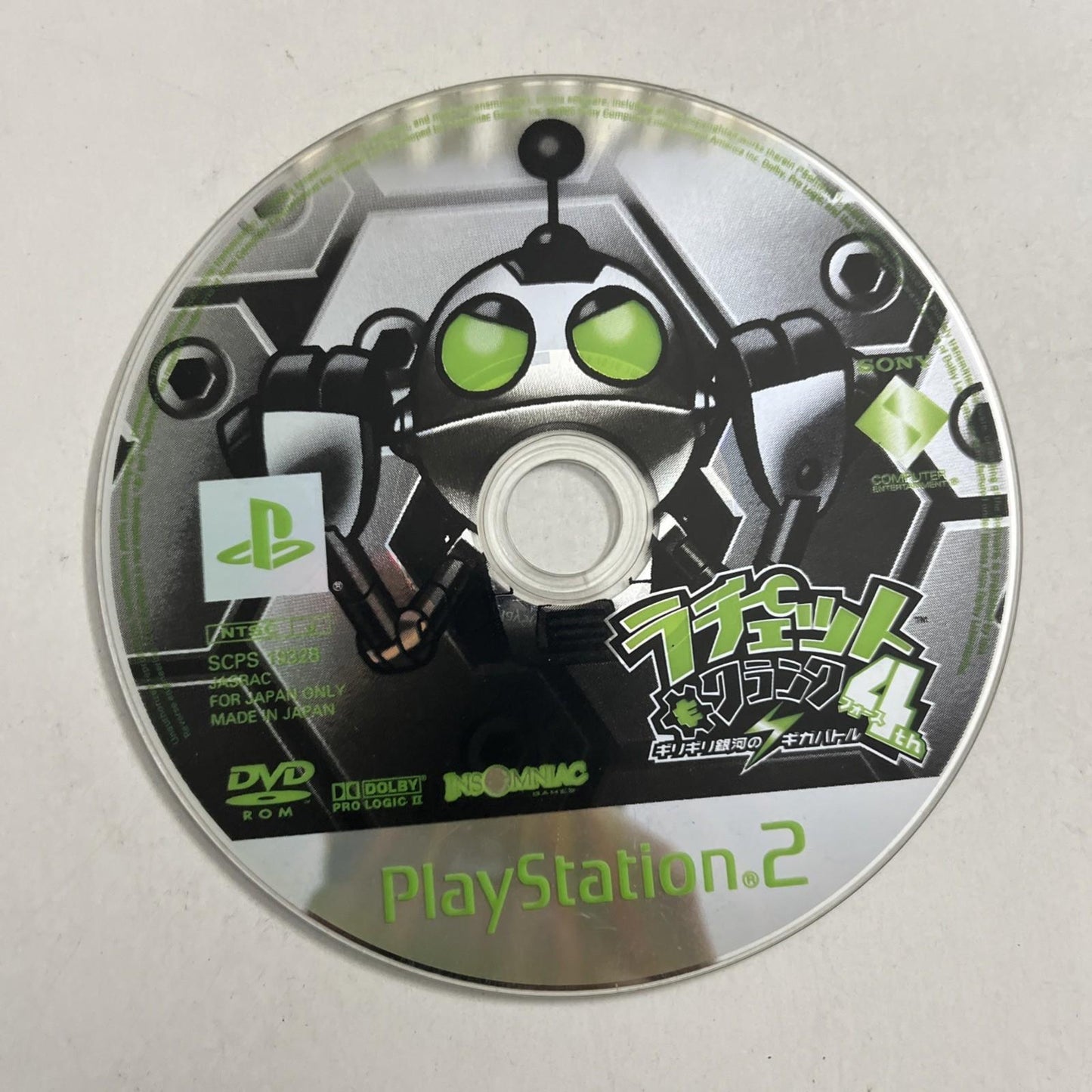 Ratchet & Clank 4 PS2 Sony PlayStation NTSC-J JAPAN 2007 Game Complete
