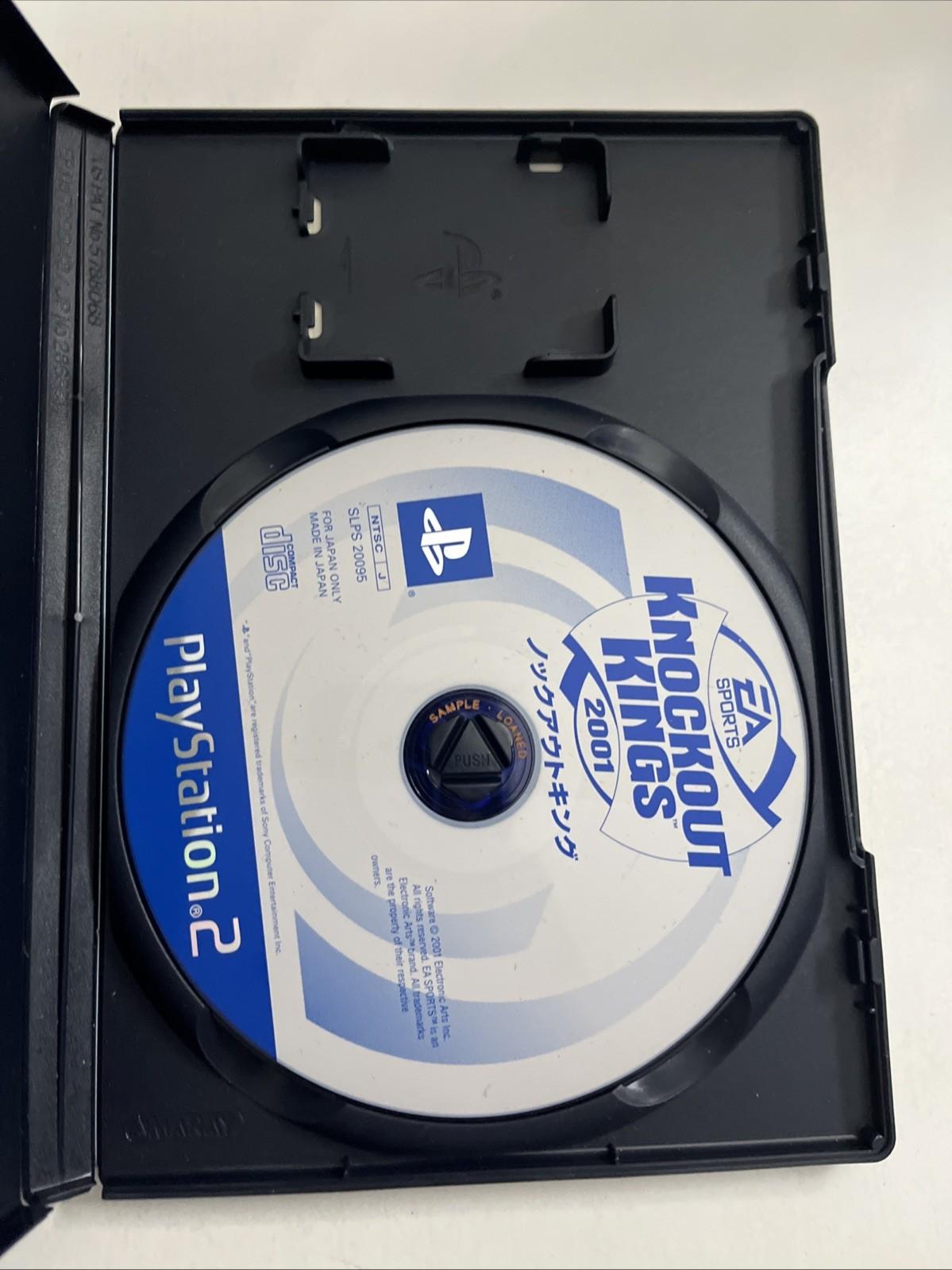 Knockout Kings 2001 PS2 Sony PlayStation NTSC-J JAPAN Boxing Game