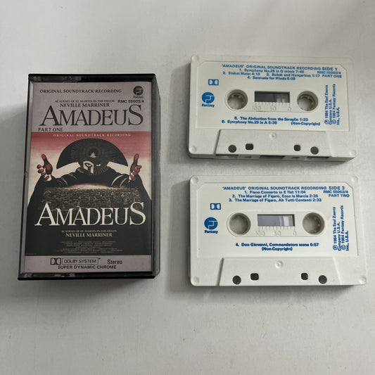 Amadeus Original Film Soundtrack Recording (Cassette, 1984)
