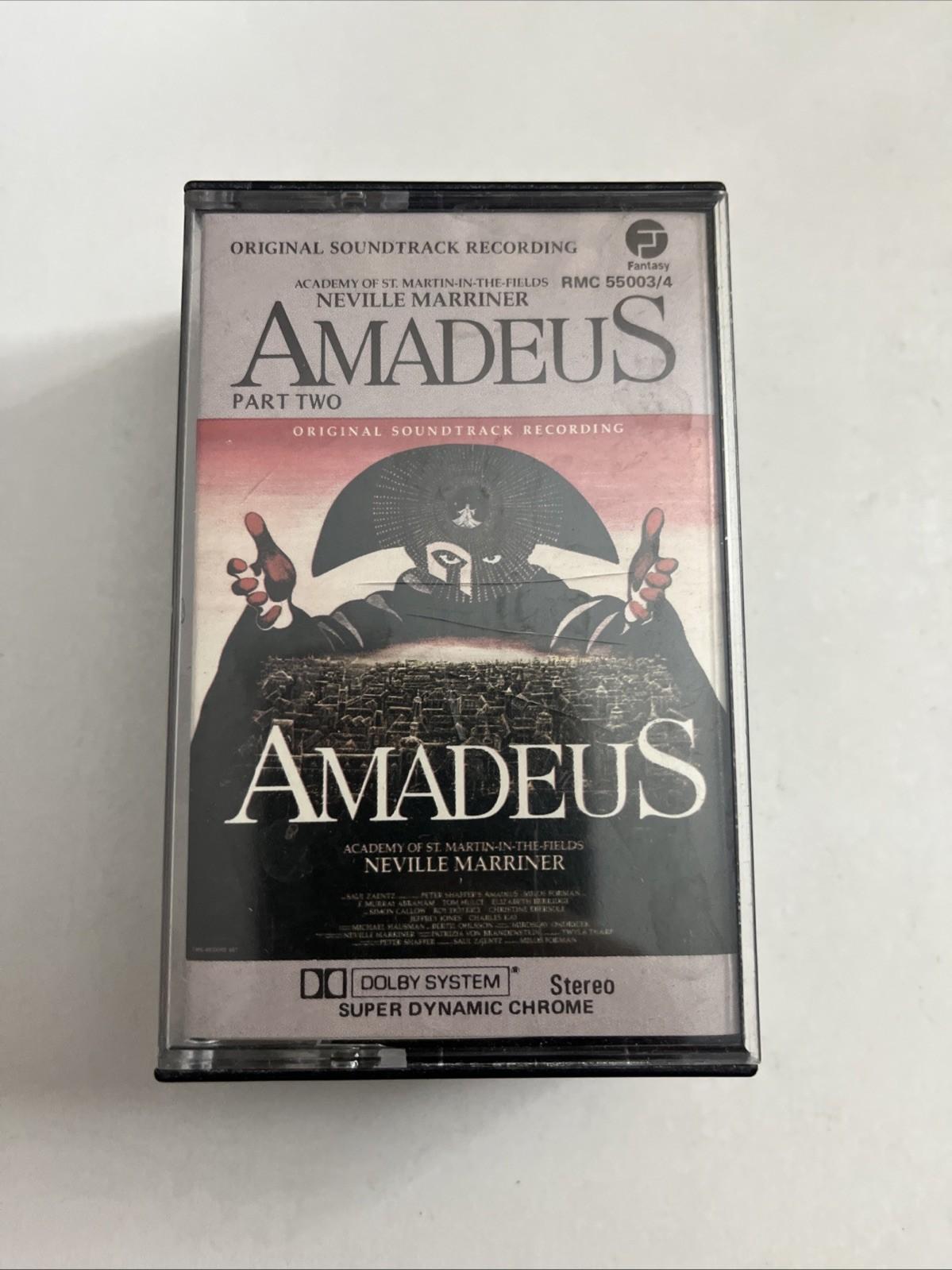 Amadeus Original Film Soundtrack Recording (Cassette, 1984)