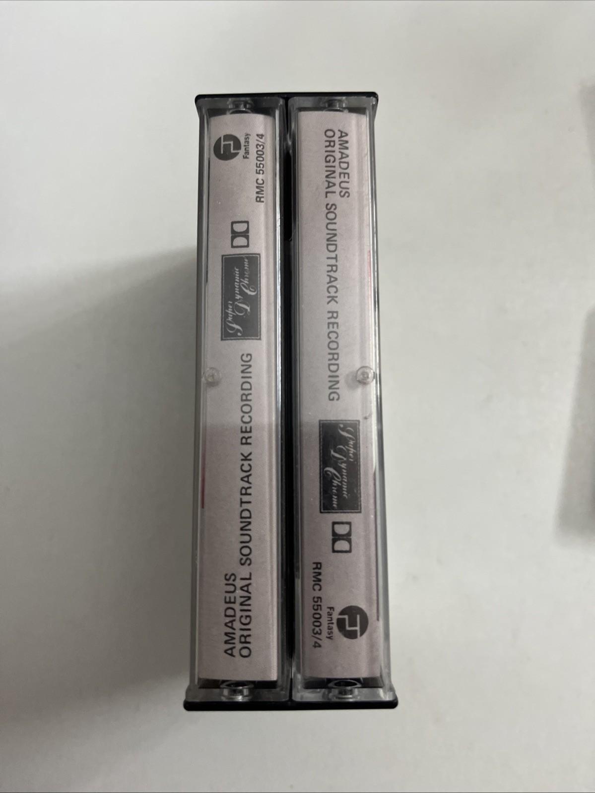 Amadeus Original Film Soundtrack Recording (Cassette, 1984)