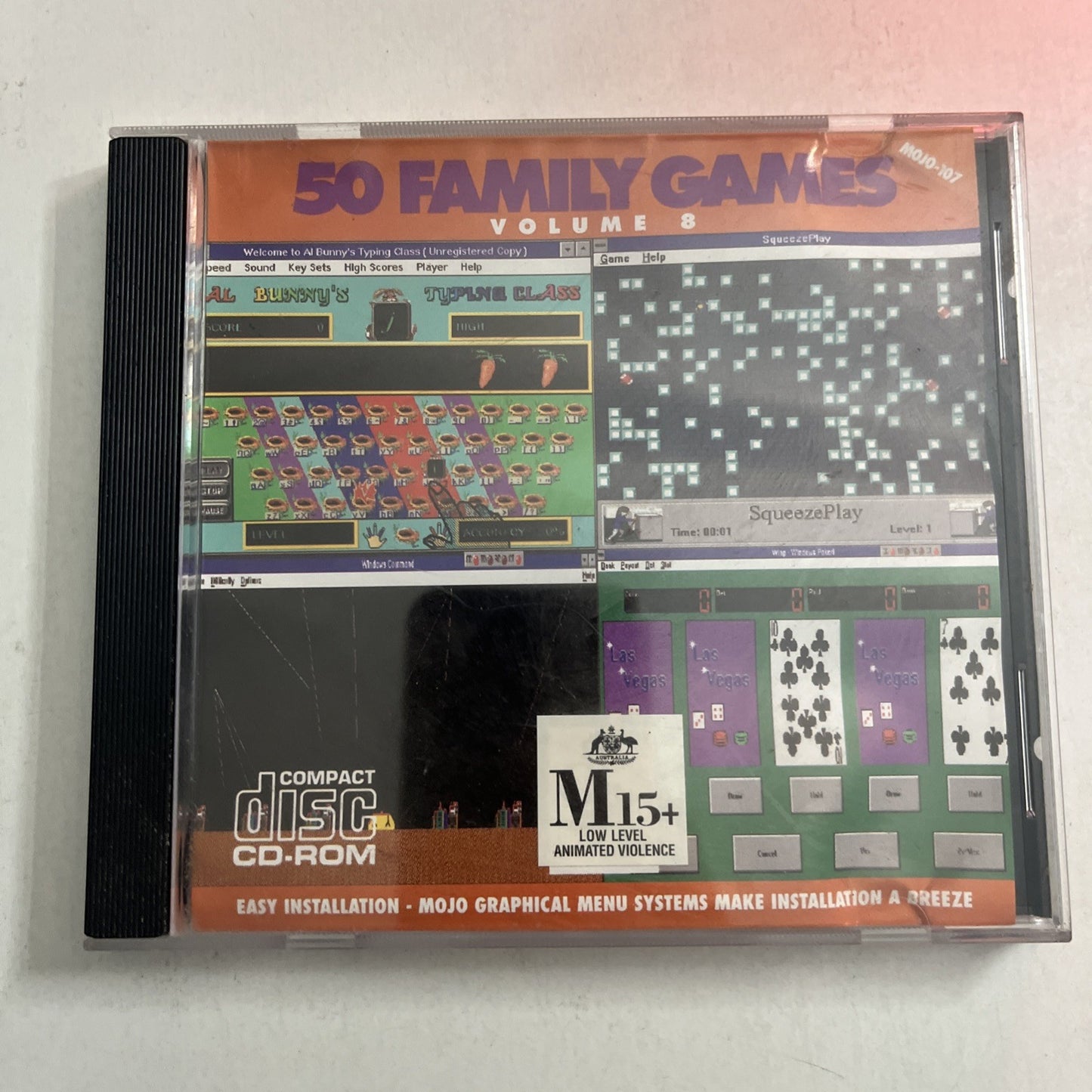 50 Family Games Volume 8 PC CD-ROM Windows 3.1 95