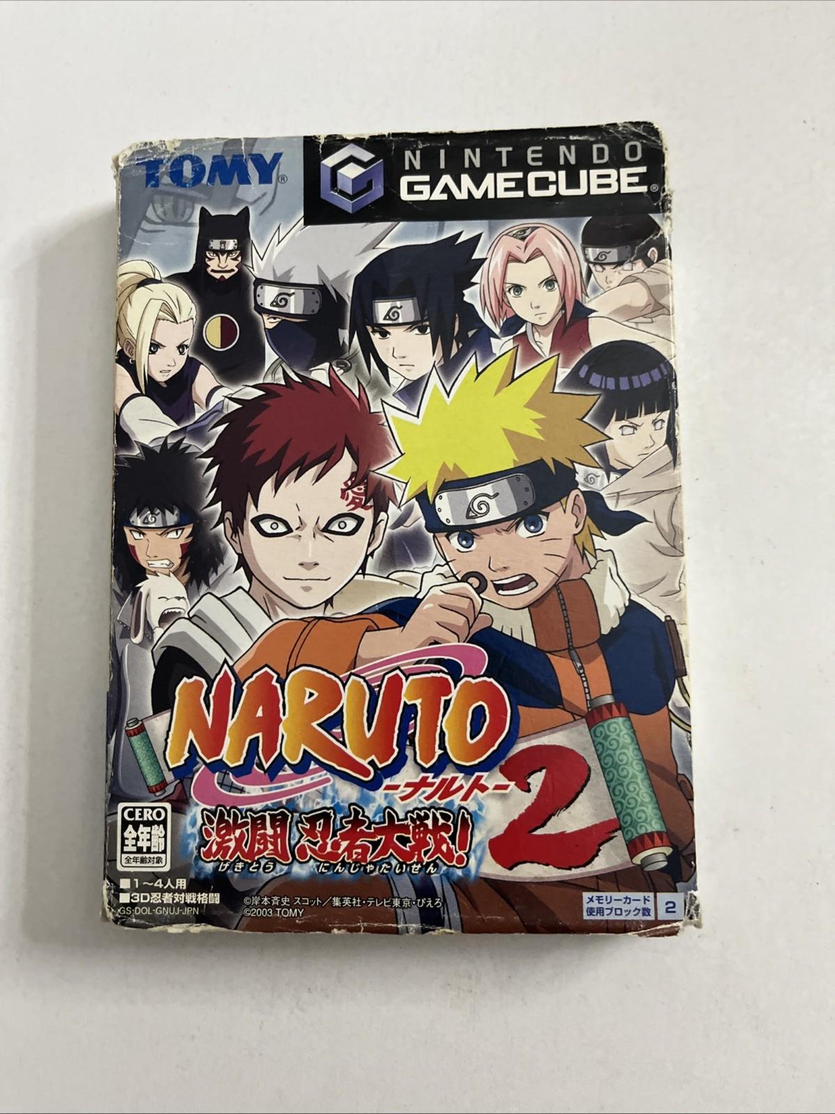 Naruto: Clash of Ninja 2 NGC Nintendo GameCube NTSC-J JAPAN Game